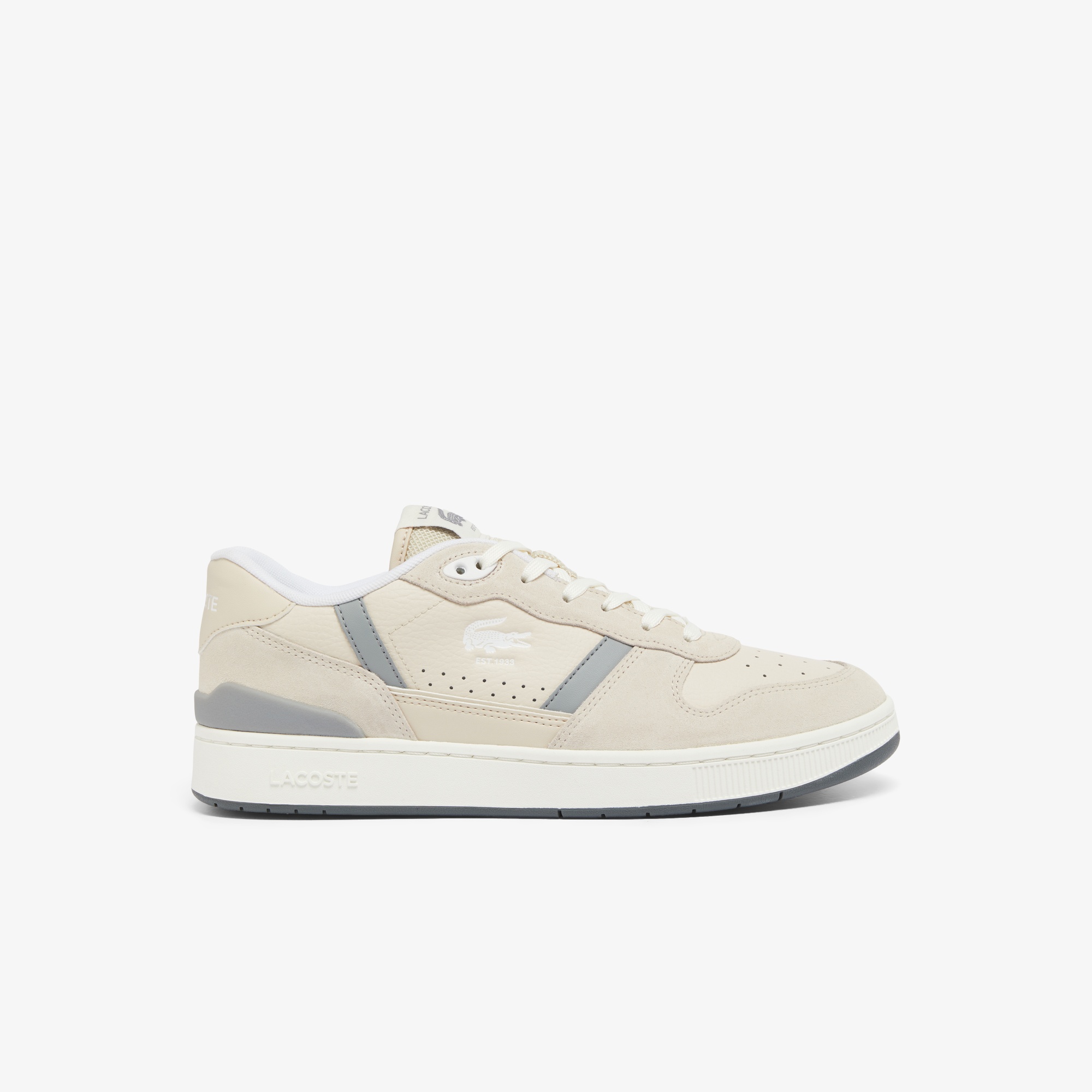 Lacoste T-Clip Erkek Bej Sneaker