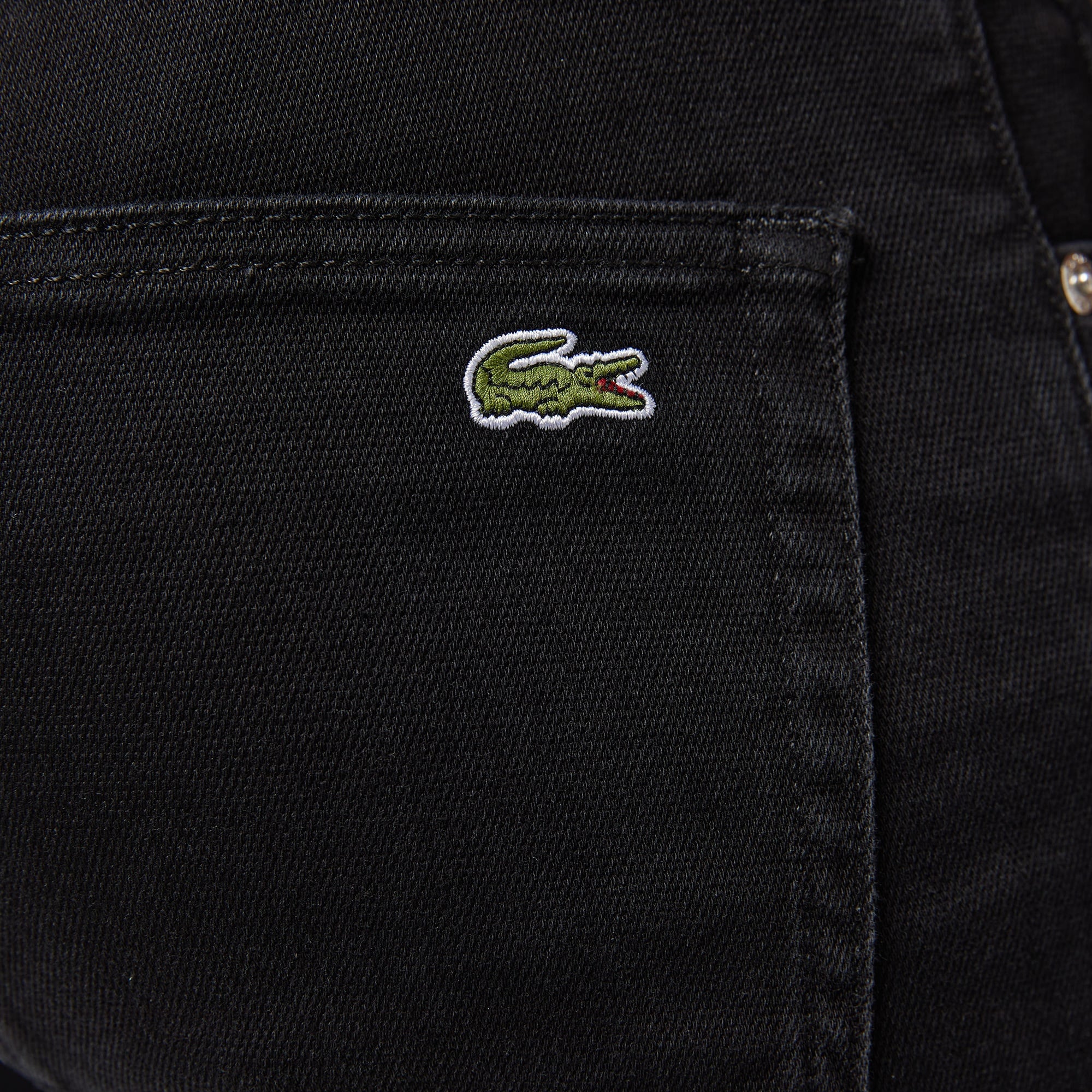 Erkek Slim Fit Siyah Jean Pantolon