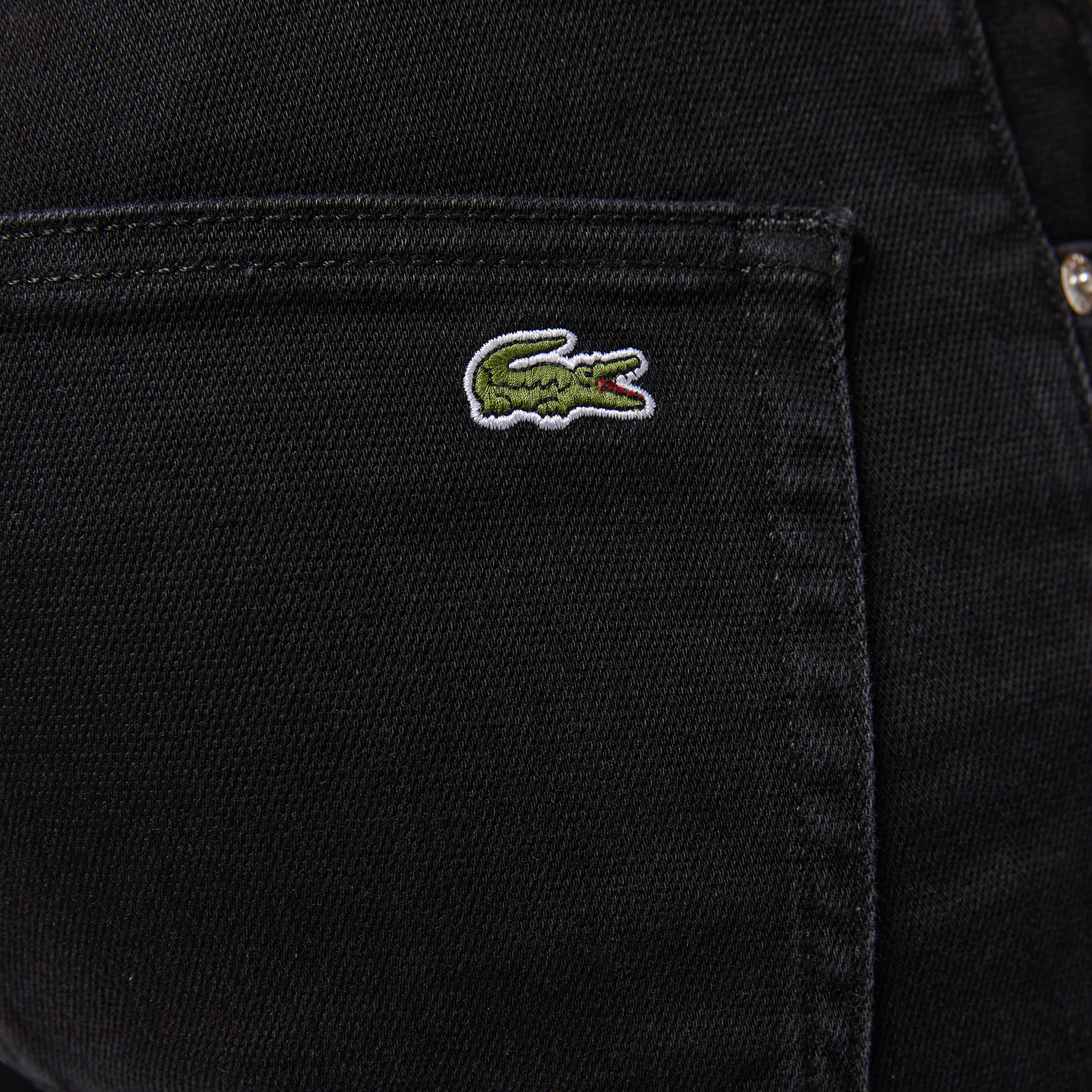 Erkek Slim Fit Siyah Jean Pantolon