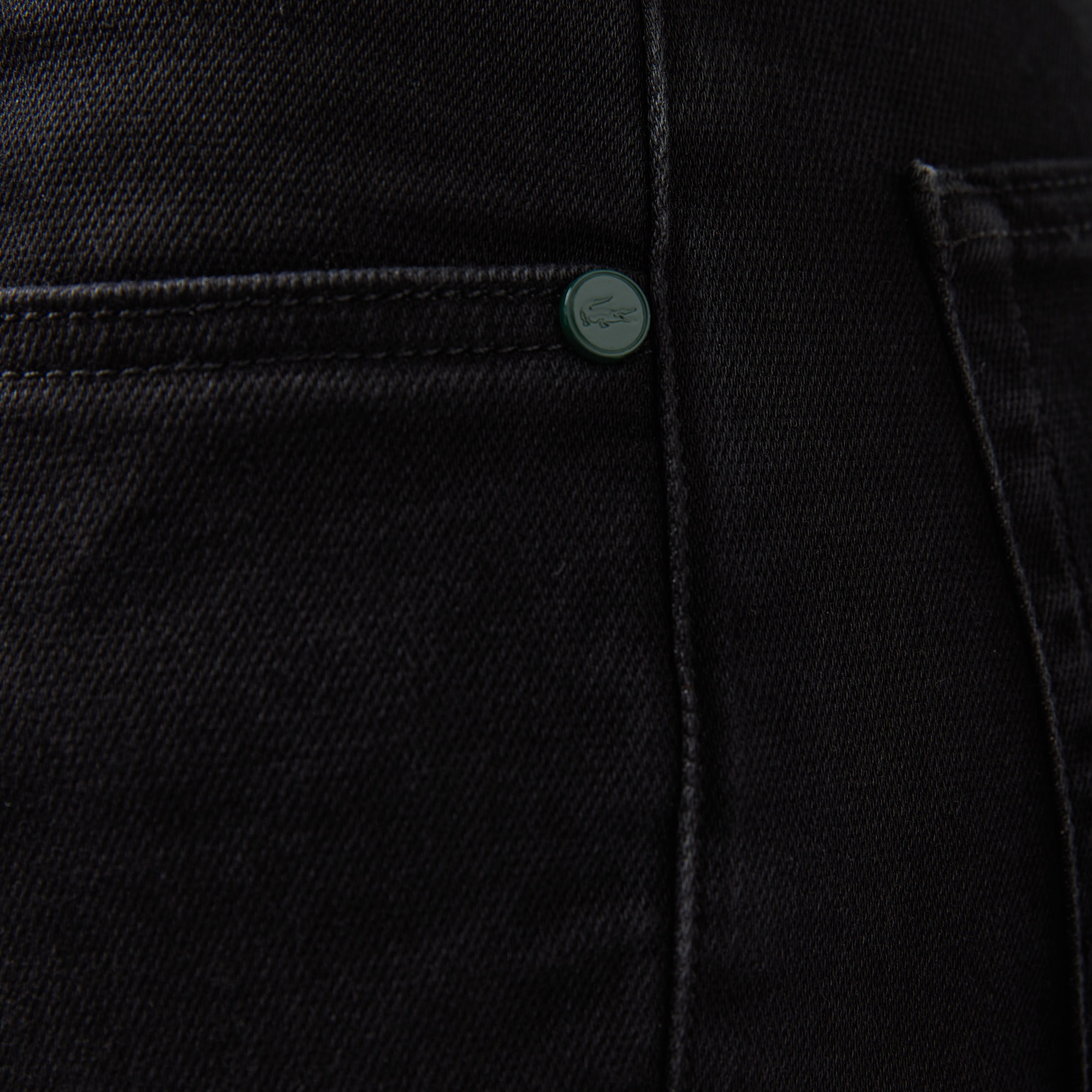 Erkek Slim Fit Siyah Jean Pantolon