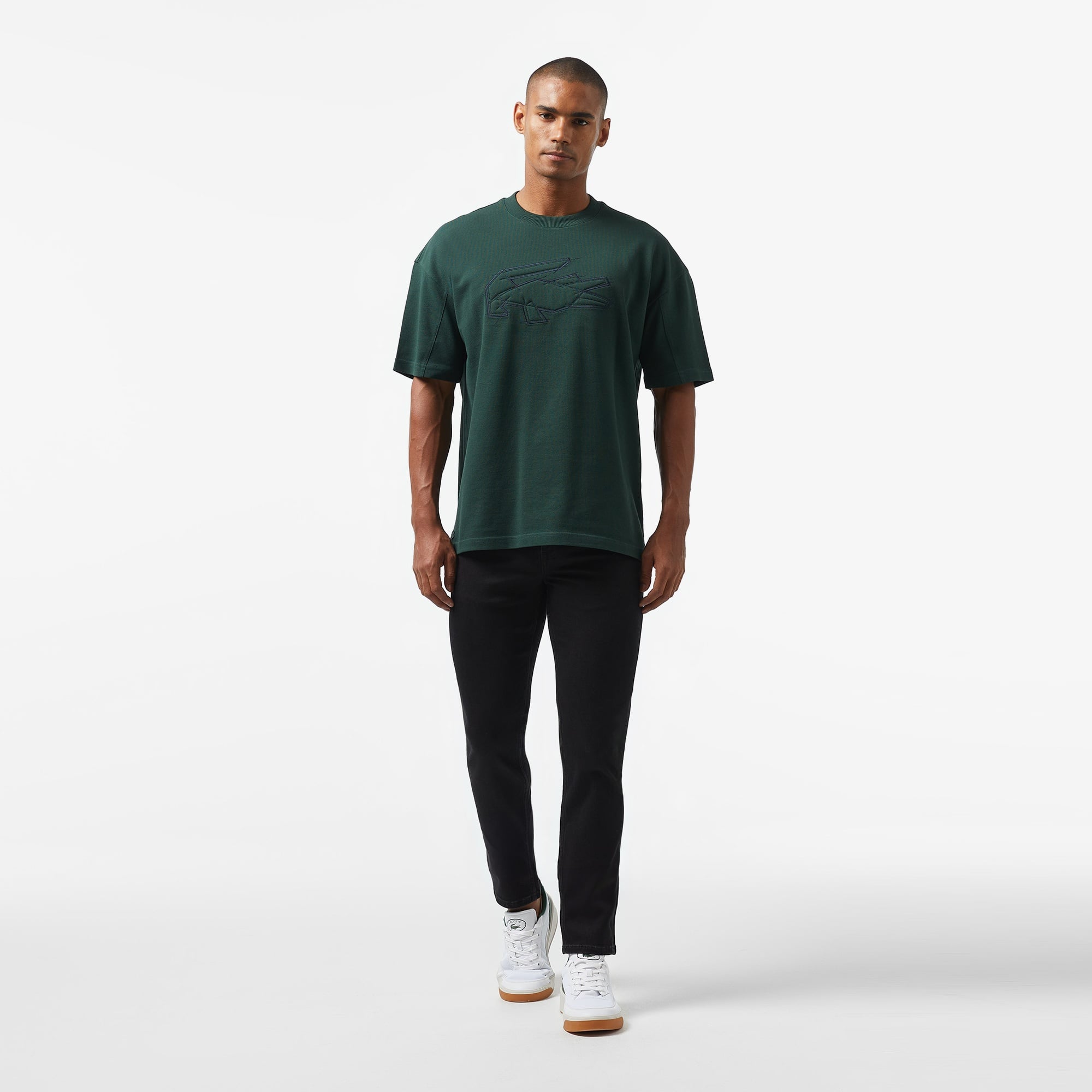 Erkek Slim Fit Siyah Jean Pantolon