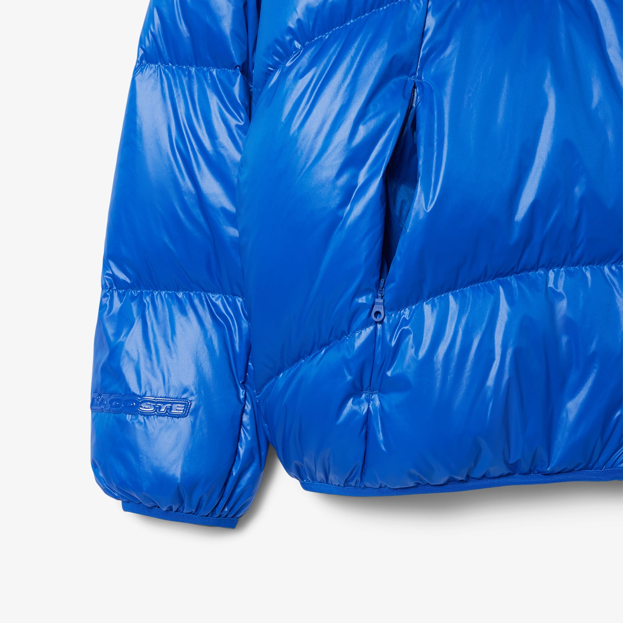 Lacoste Erkek Relaxed Fit Kapüşonlu Mavi Mont