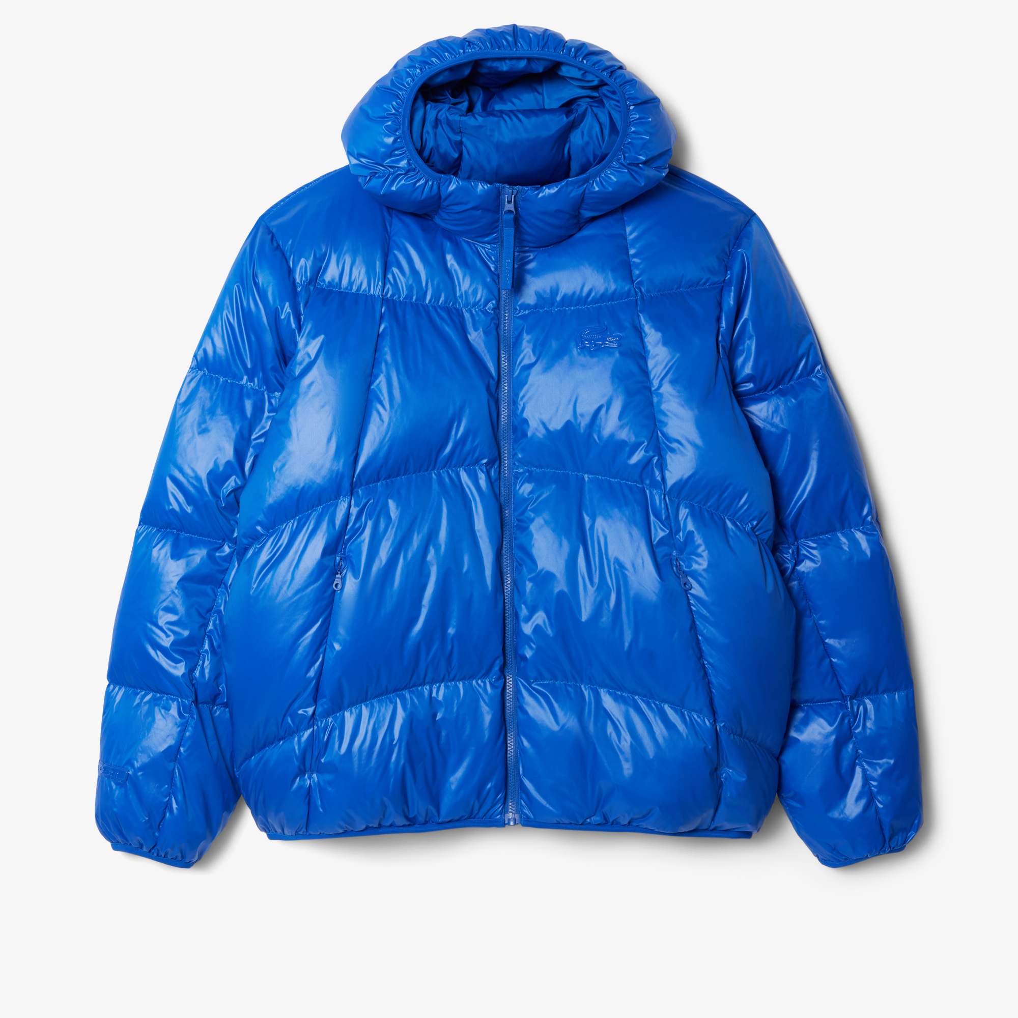 Lacoste Erkek Relaxed Fit Kapüşonlu Mavi Mont