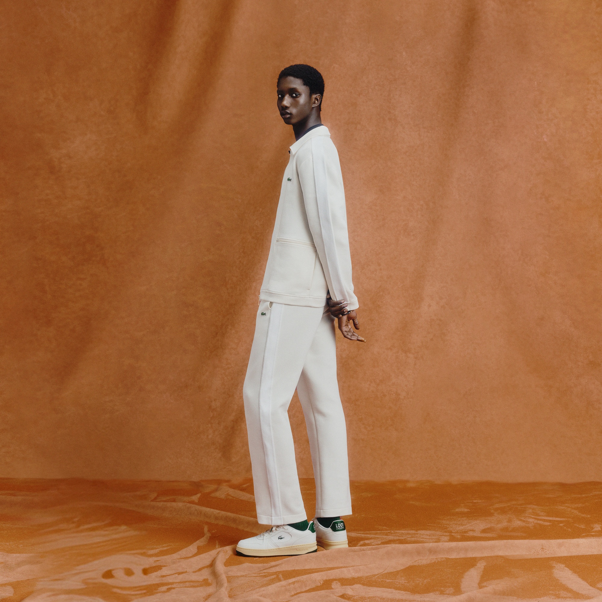 Lacoste L001 Set Erkek Beyaz Sneaker