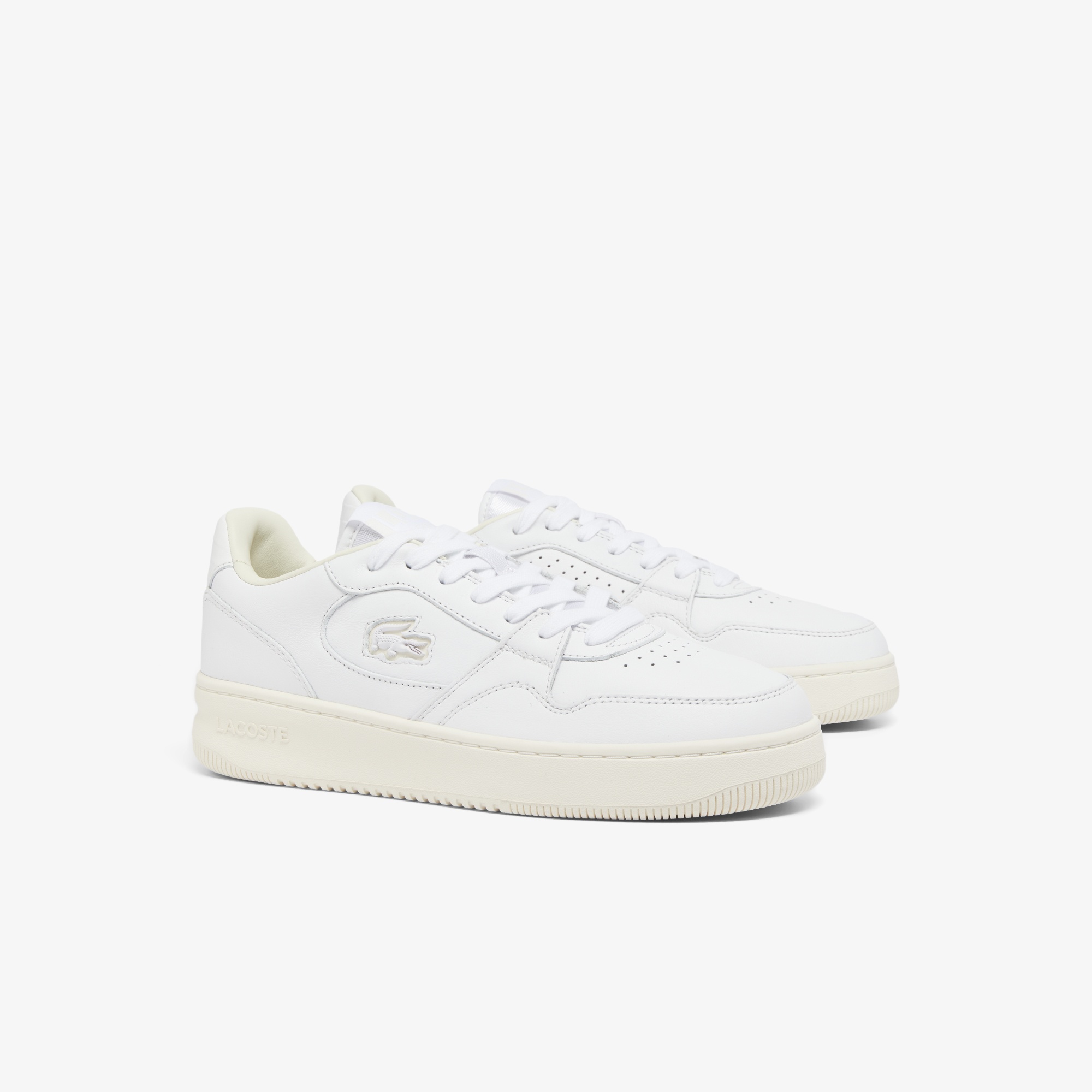 Lacoste L001 Erkek Mid Beyaz Sneaker