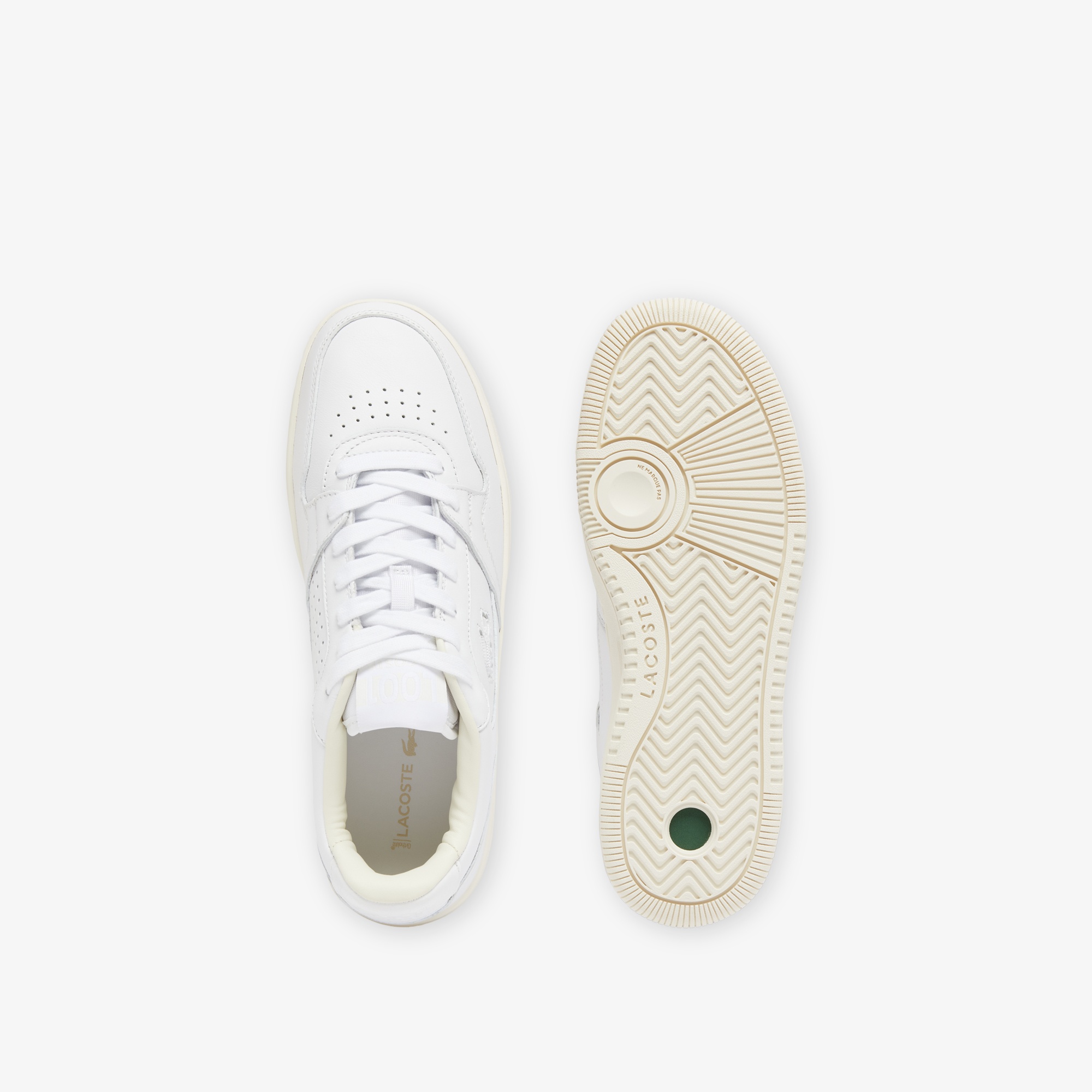 Lacoste L001 Erkek Mid Beyaz Sneaker