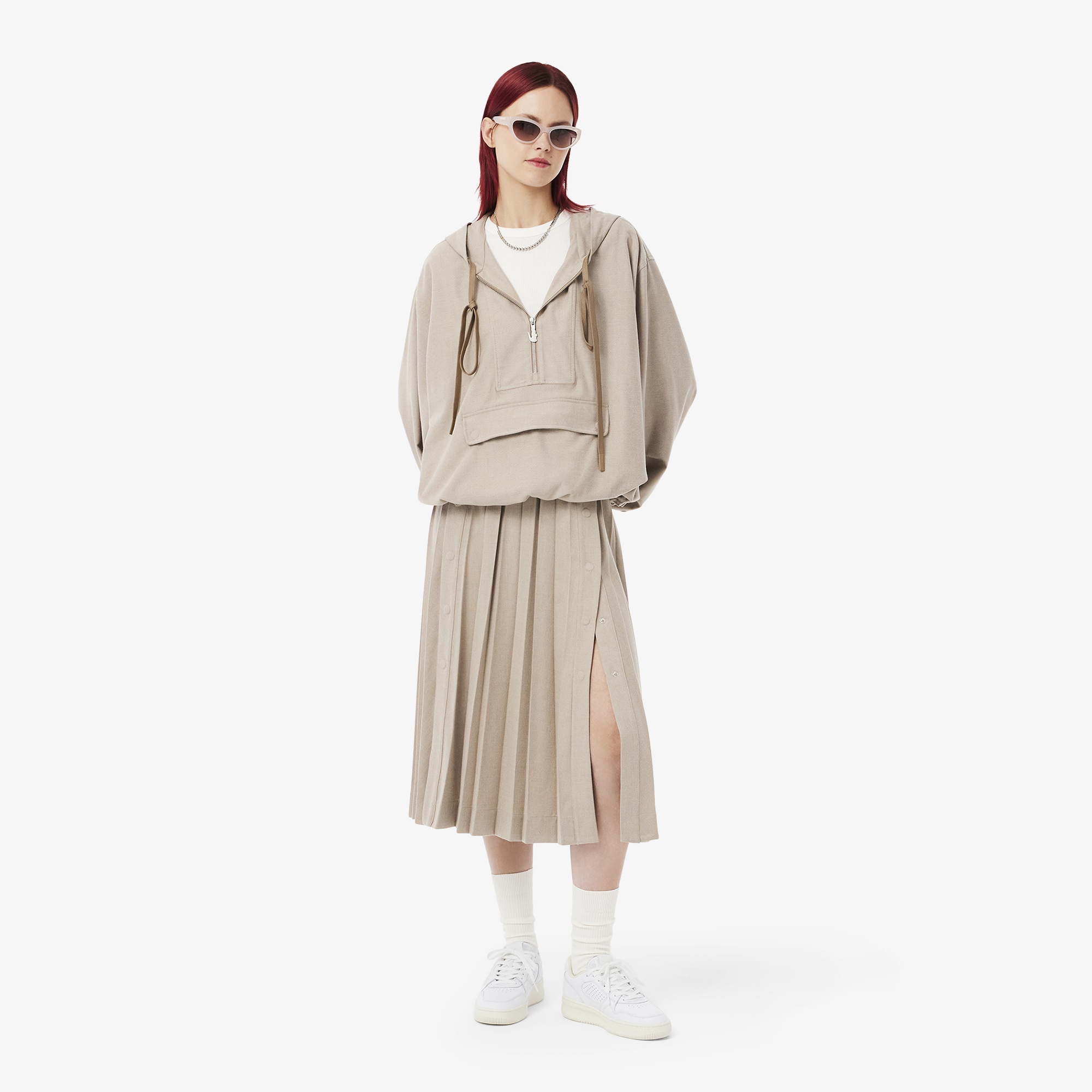 Lacoste L001 Set Kadın Beyaz Sneaker