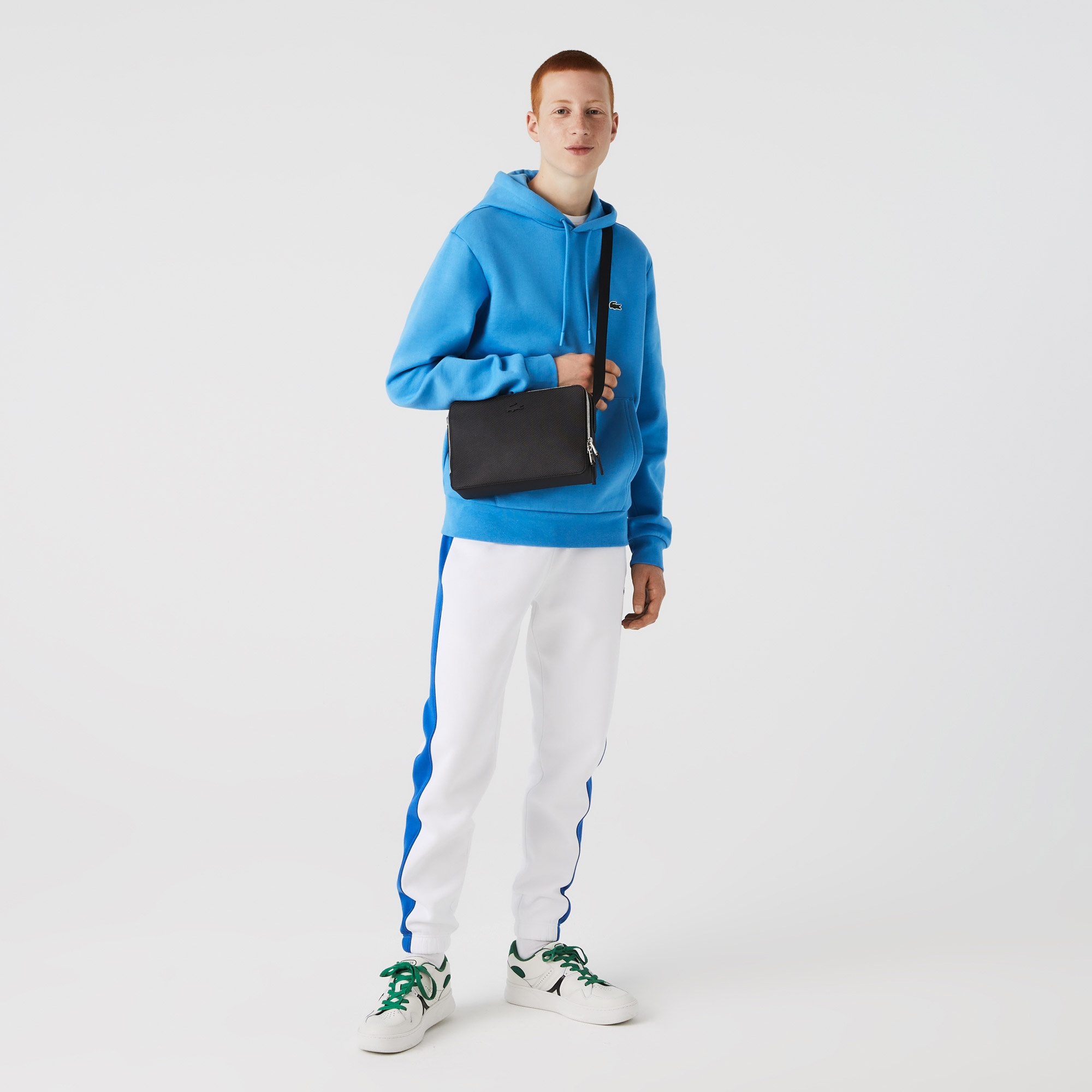 Lacoste Erkek Classic Fit Kapüşonlu Mavi Sweatshirt