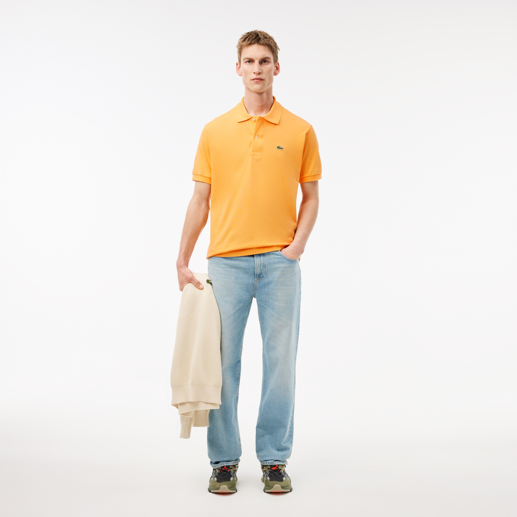 Lacoste L.12.12 Erkek Classic Fit Turuncu Polo