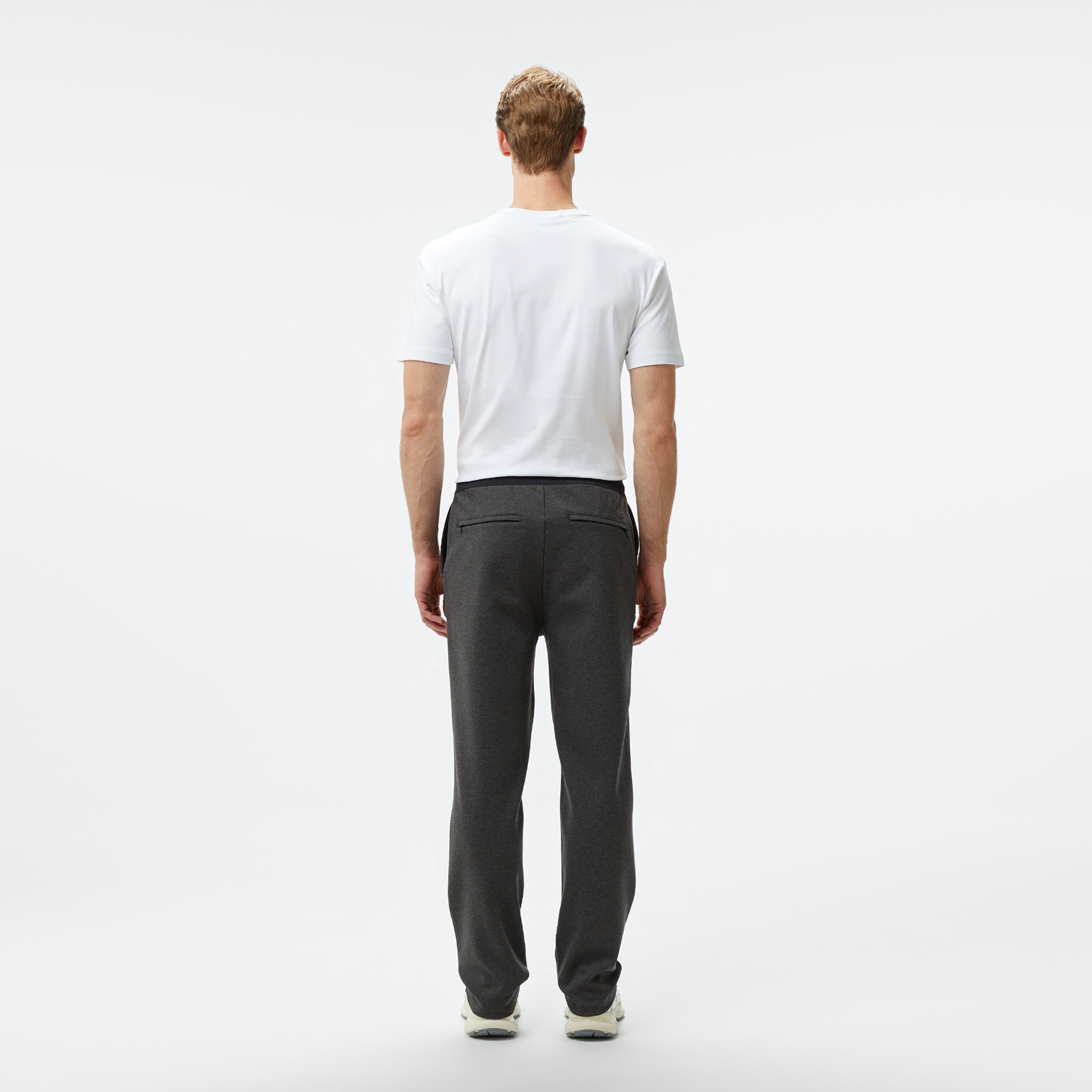 Lacoste Erkek Tapered Fit Chino Gri Pantolon