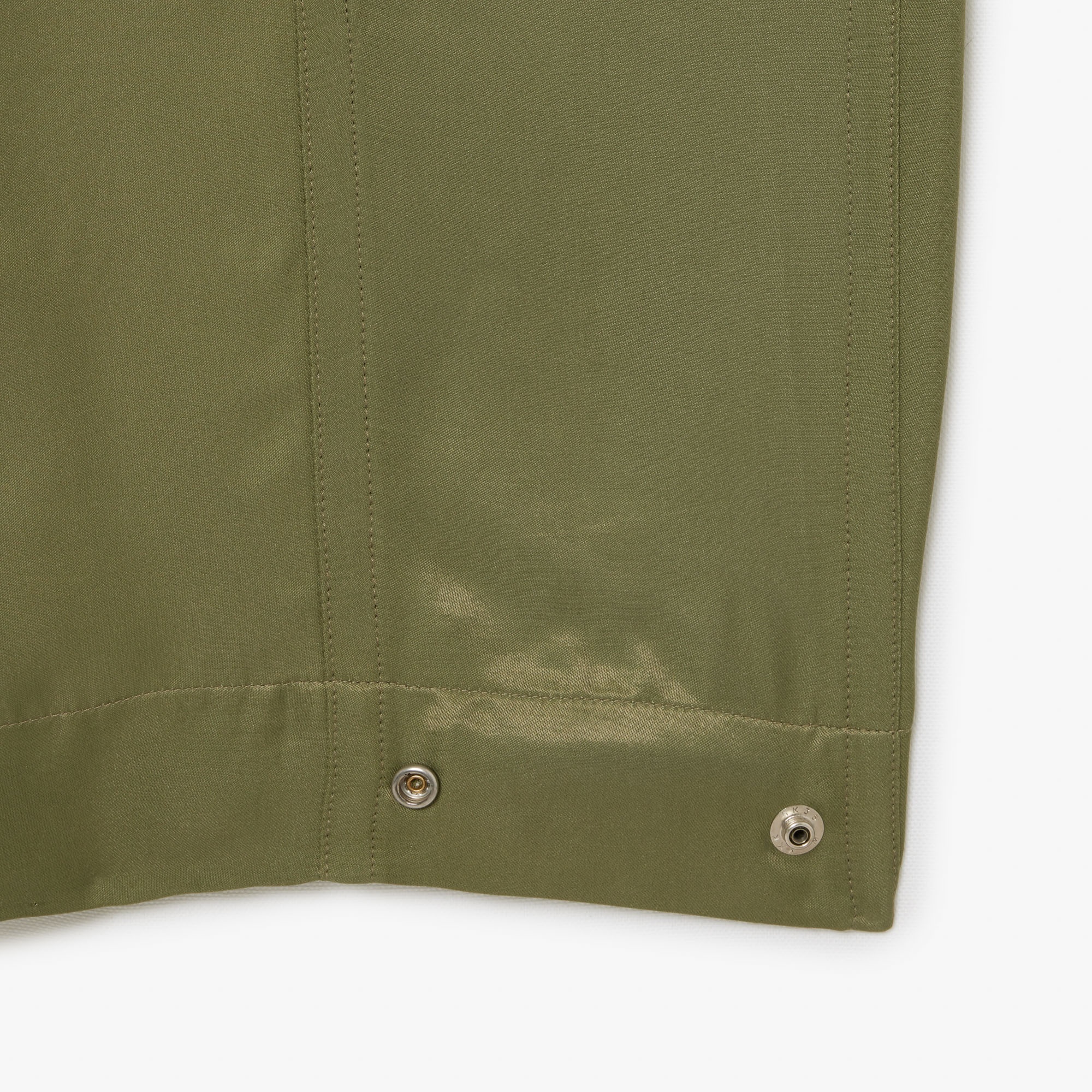 Lacoste Kadın Oversize Fit Haki Kargo Pantolon