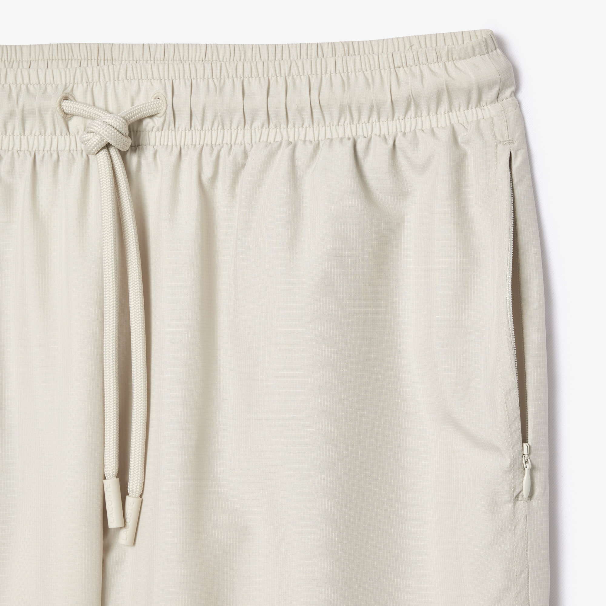 Lacoste Kadın Straight Fit Renk Bloklu Gri Eşofman Altı