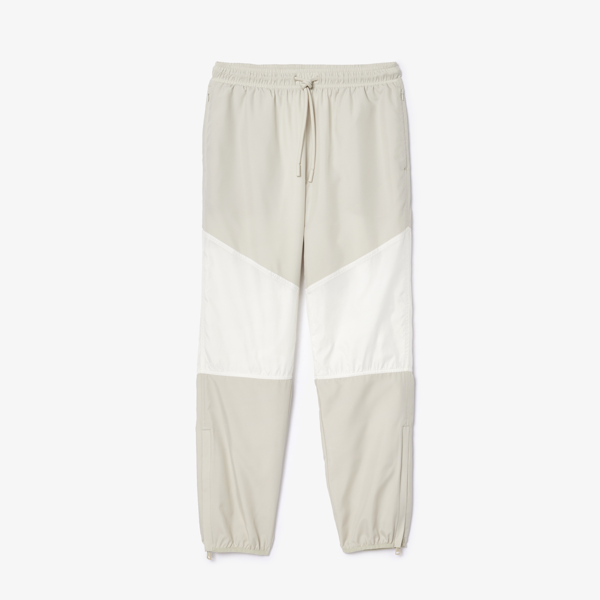 Lacoste Kadın Straight Fit Renk Bloklu Gri Eşofman Altı