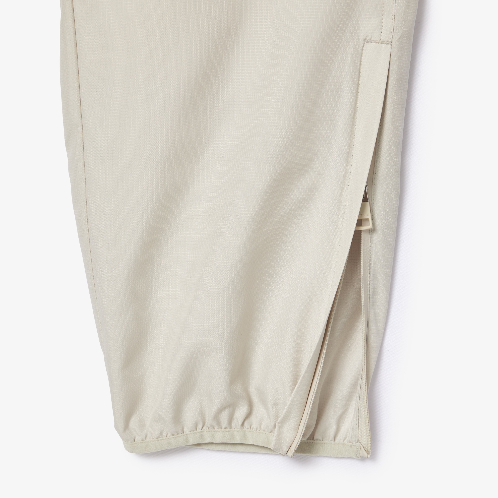 Lacoste Kadın Straight Fit Renk Bloklu Gri Eşofman Altı