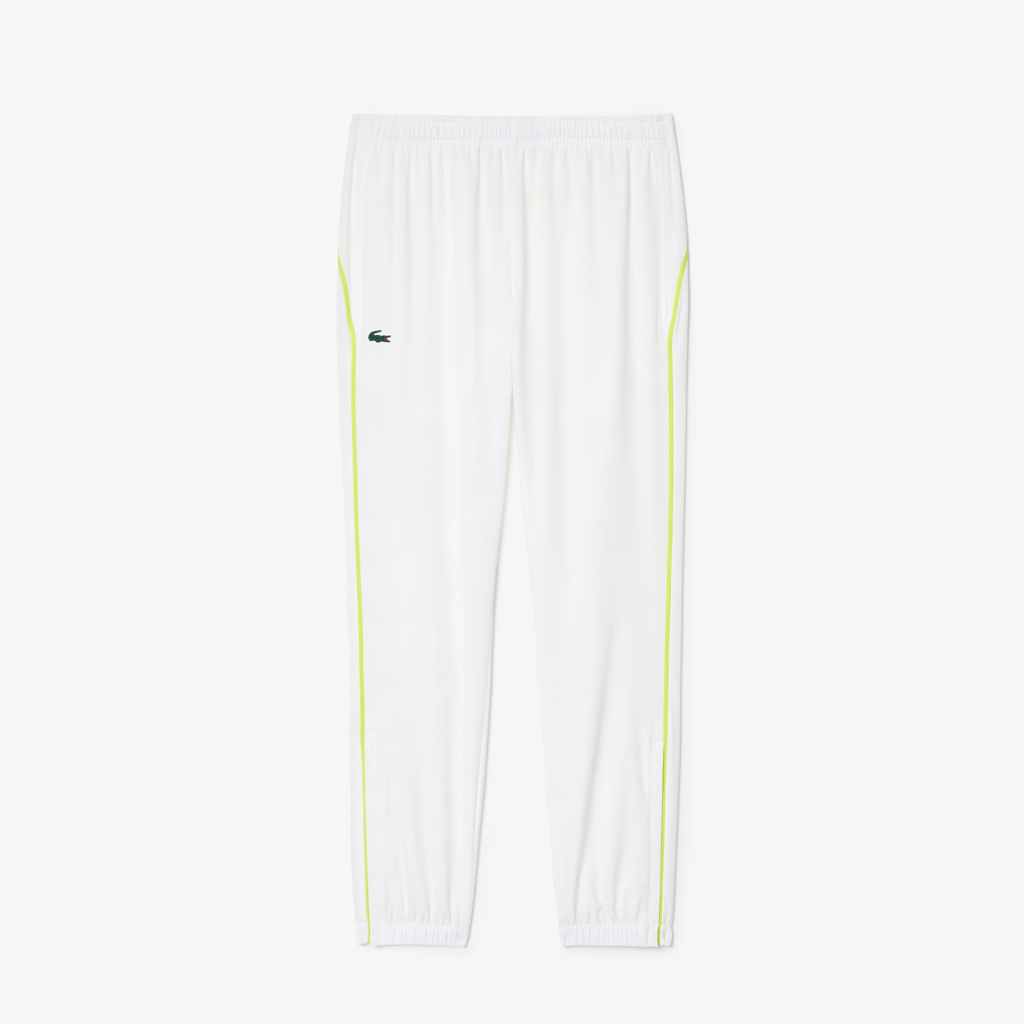 Lacoste Erkek Regular Fit Fermuarlı Yaka Renk Bloklu Beyaz Eşofman Takımı