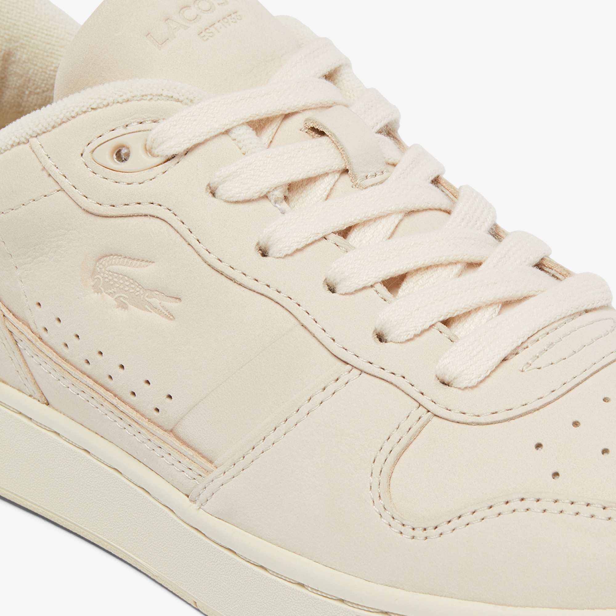 Lacoste T-Clip Set Kadın Krem Sneaker