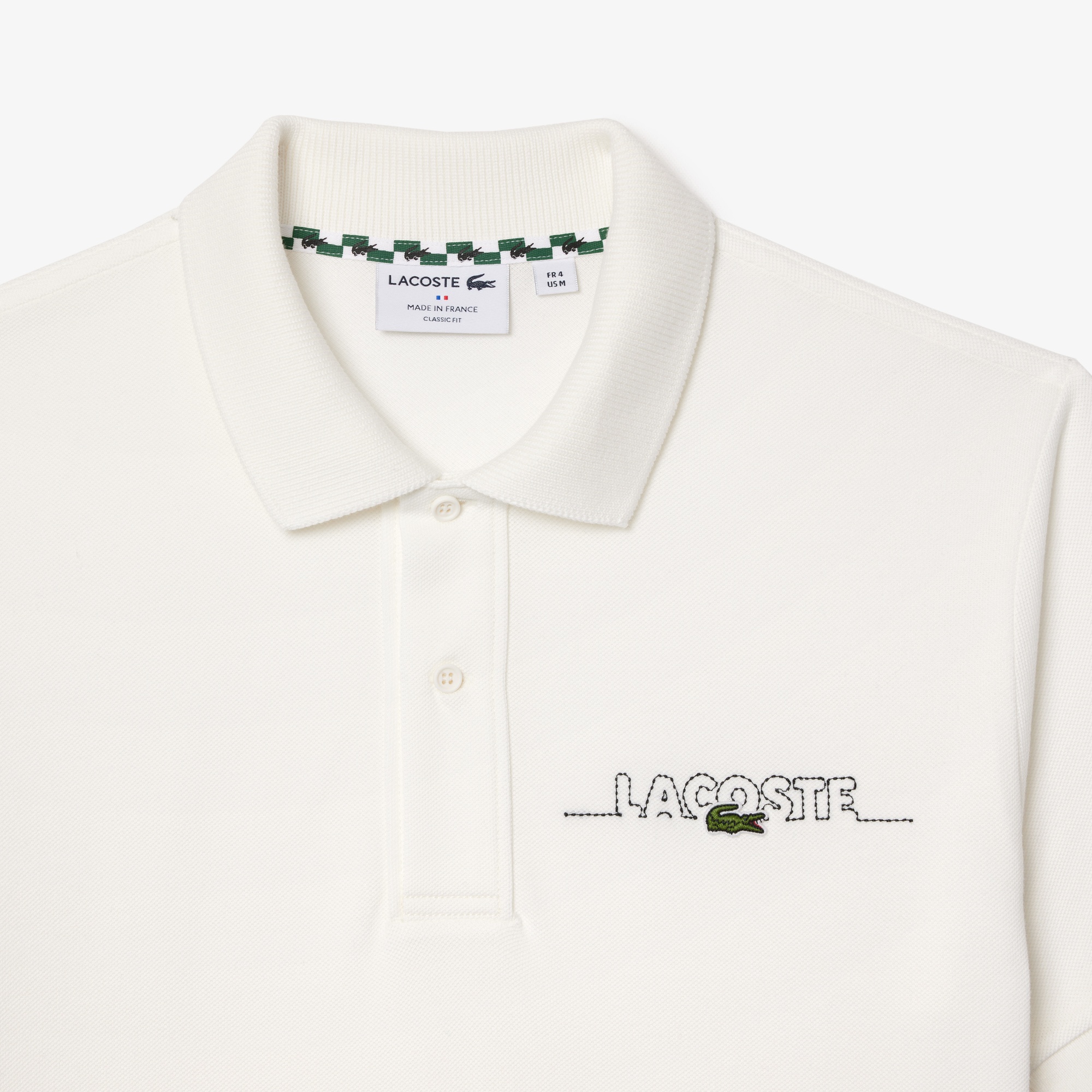 Lacoste Erkek Classic Fit Beyaz Polo