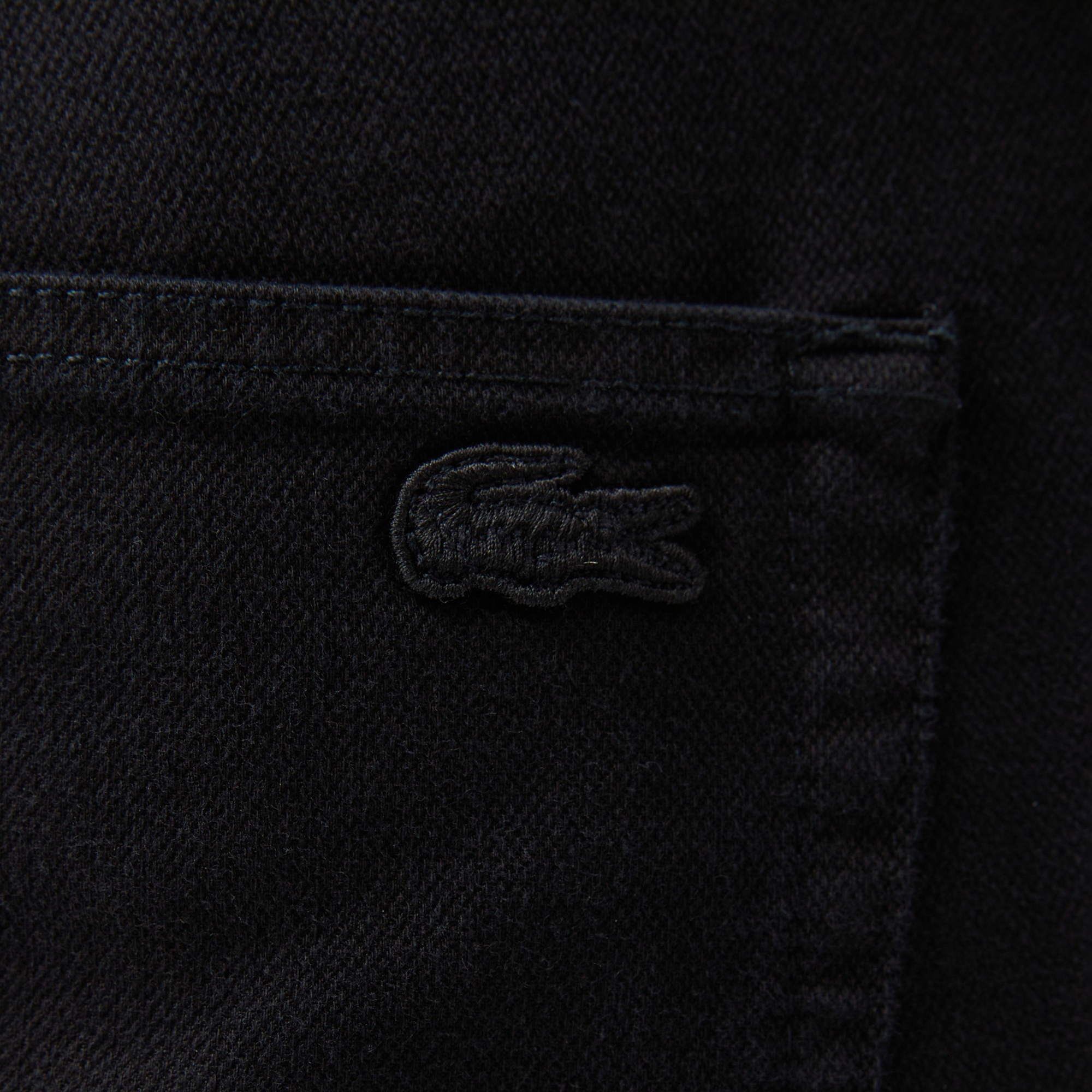 Lacoste Erkek Regular Fit Casual Siyah Jean Pantolon