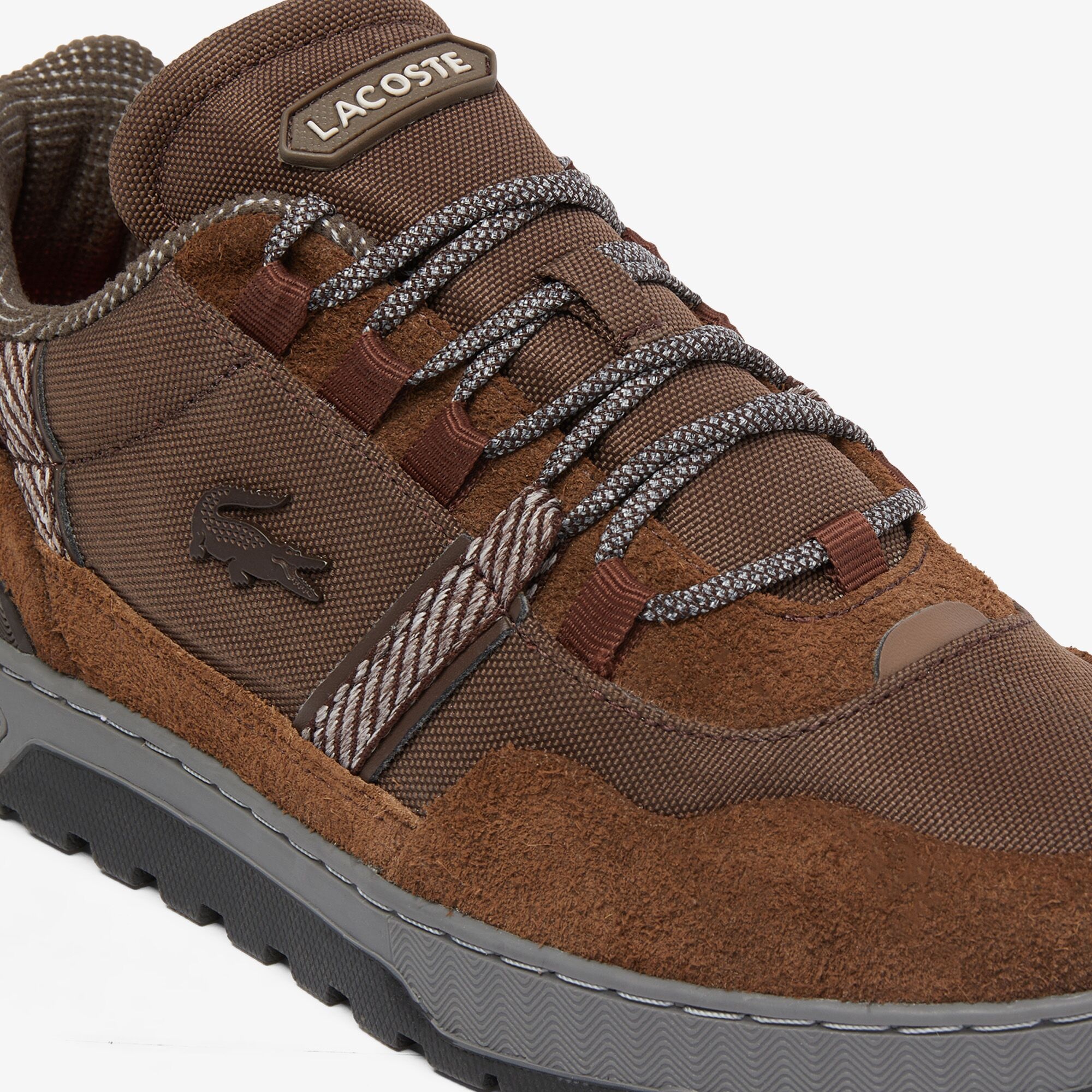 Lacoste T-Clip Winter Erkek Kahverengi Sneaker