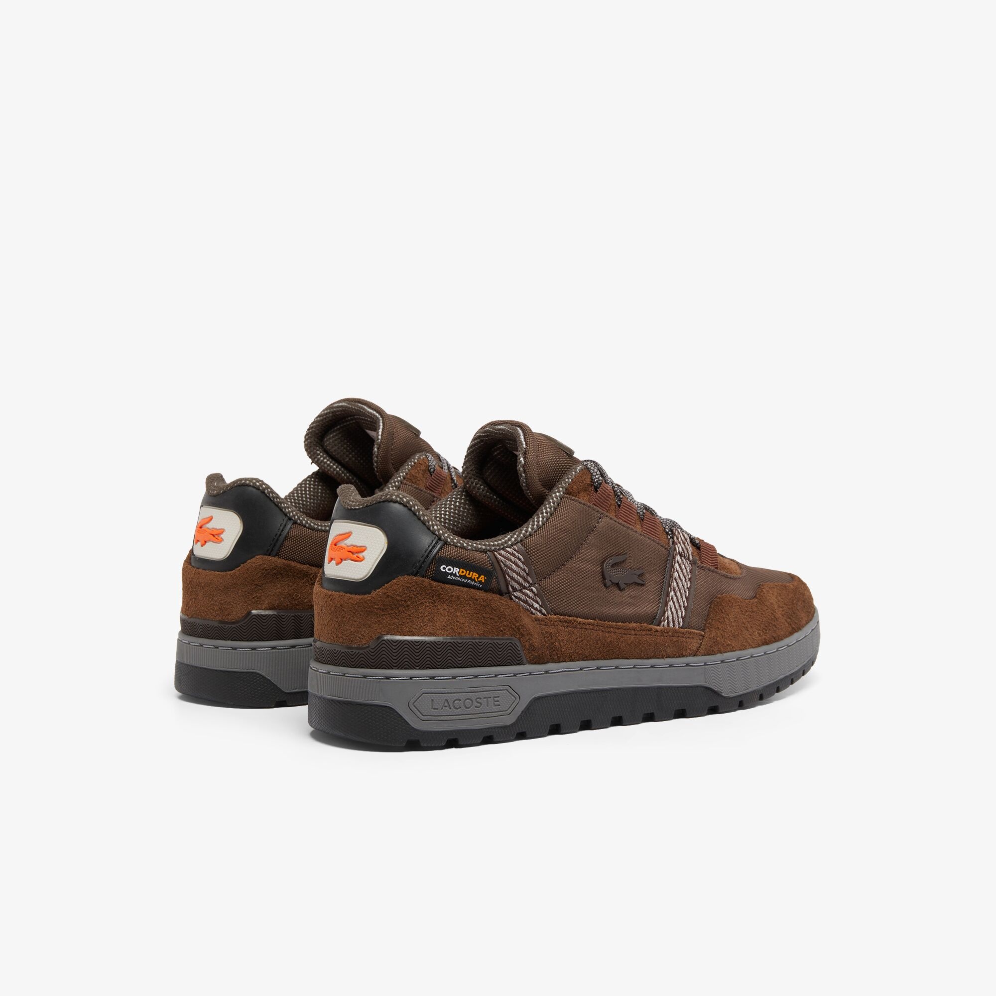 Lacoste T-Clip Winter Erkek Kahverengi Sneaker