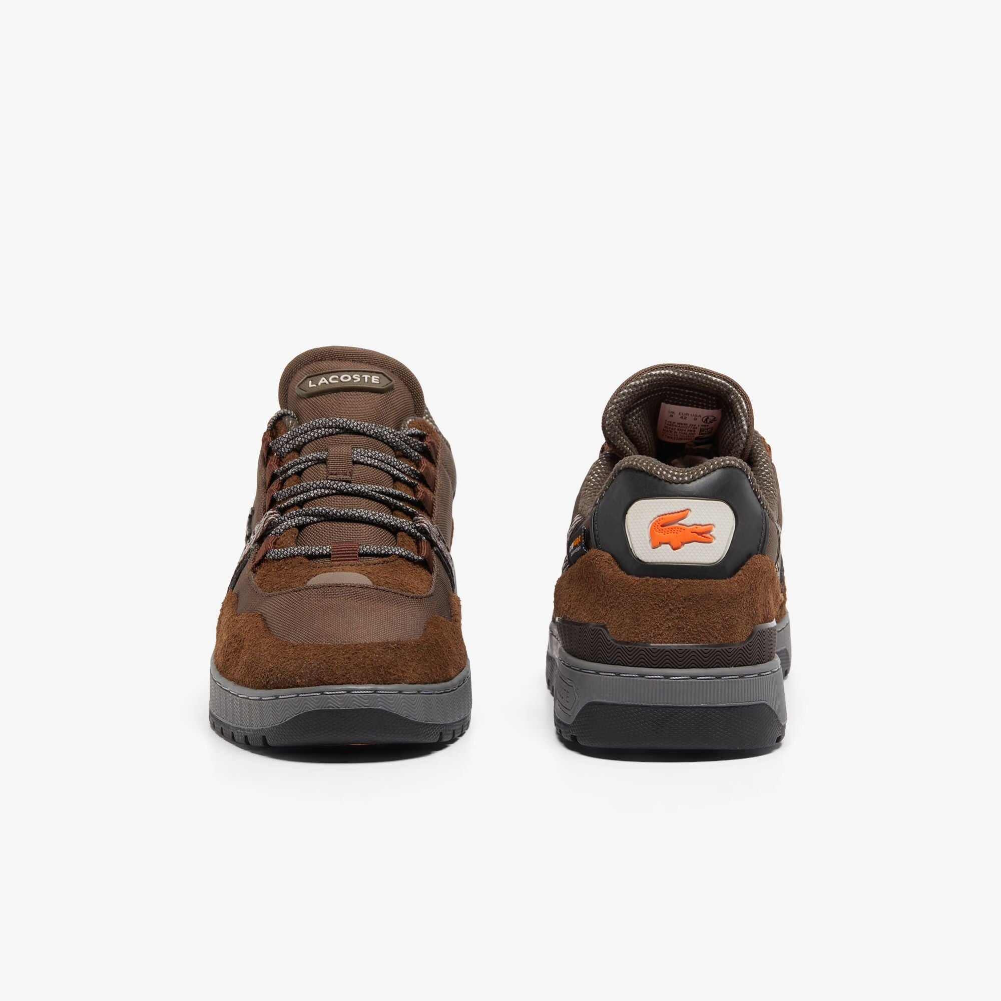 Lacoste T-Clip Winter Erkek Kahverengi Sneaker