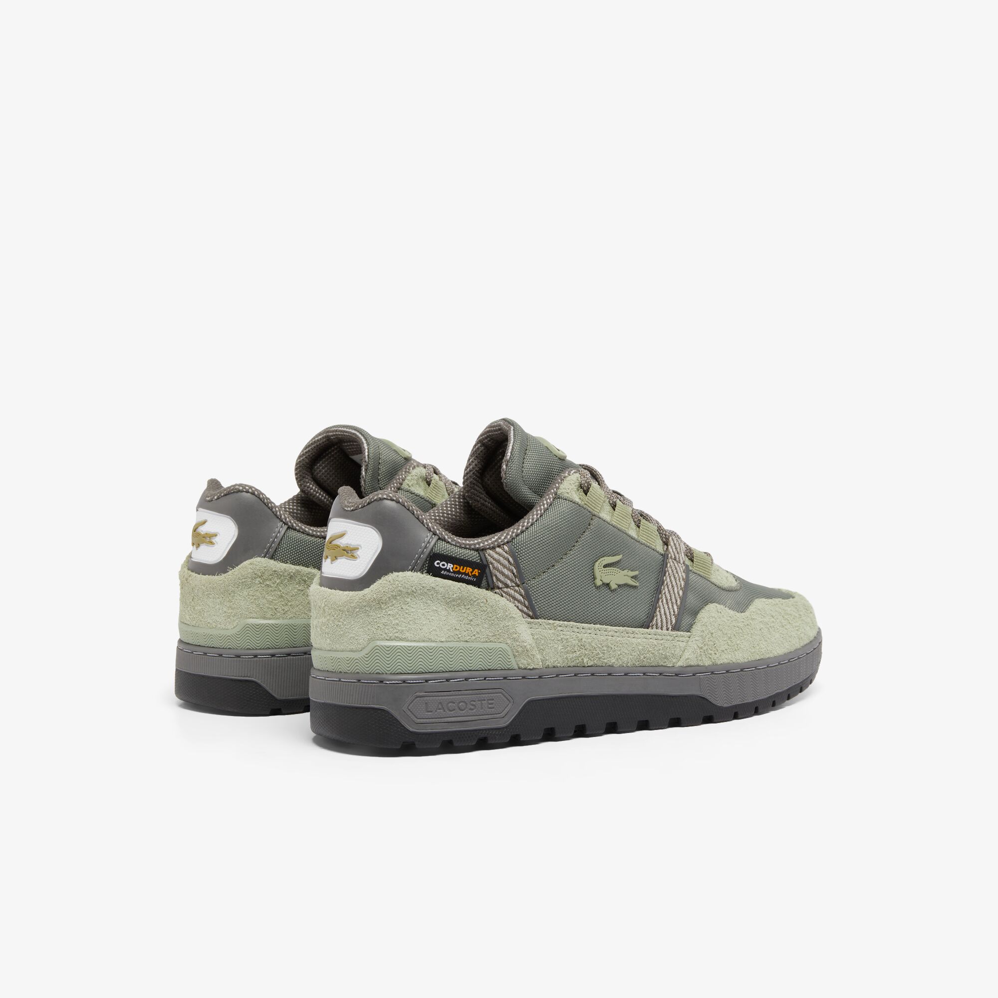 AT LAST＆CO.　Lot 801 Lacoste T-Clip Winter Erkek Haki Sneaker 748SMA0037.LG5 | Lacoste