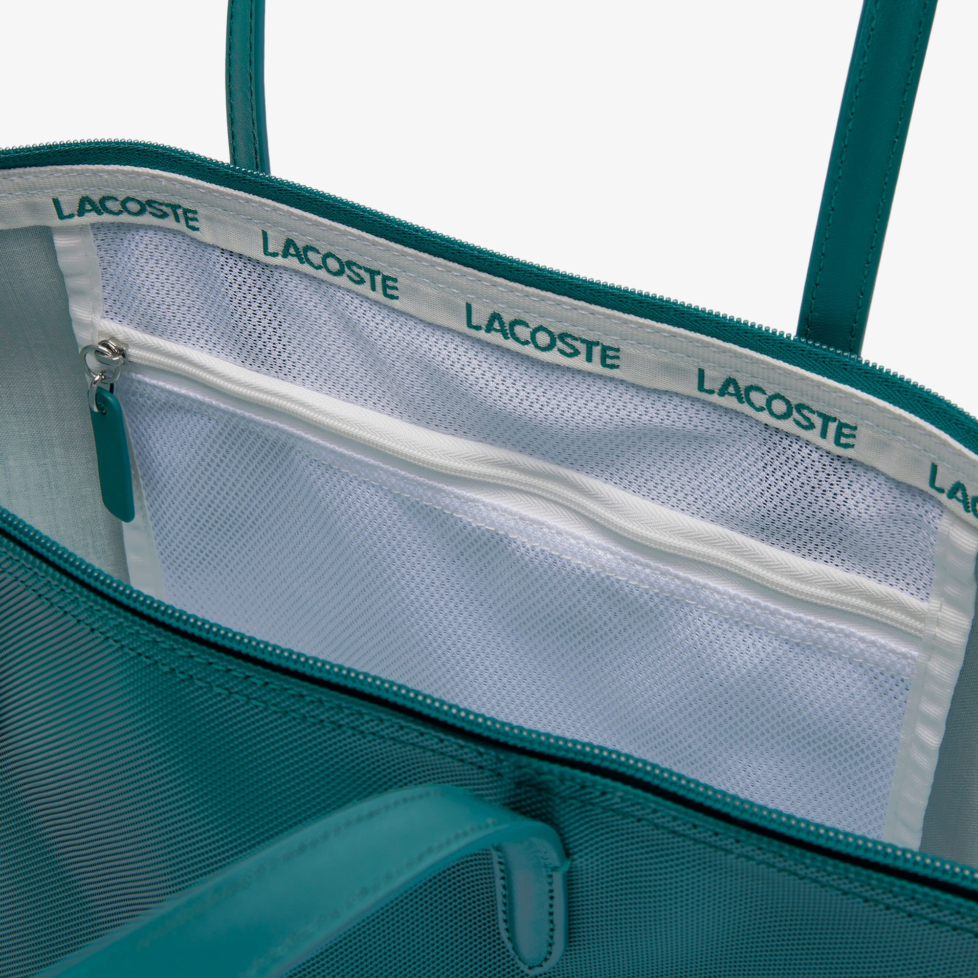 Lacoste Large L.12.12 Kadın Yeşil Omuz Çantası