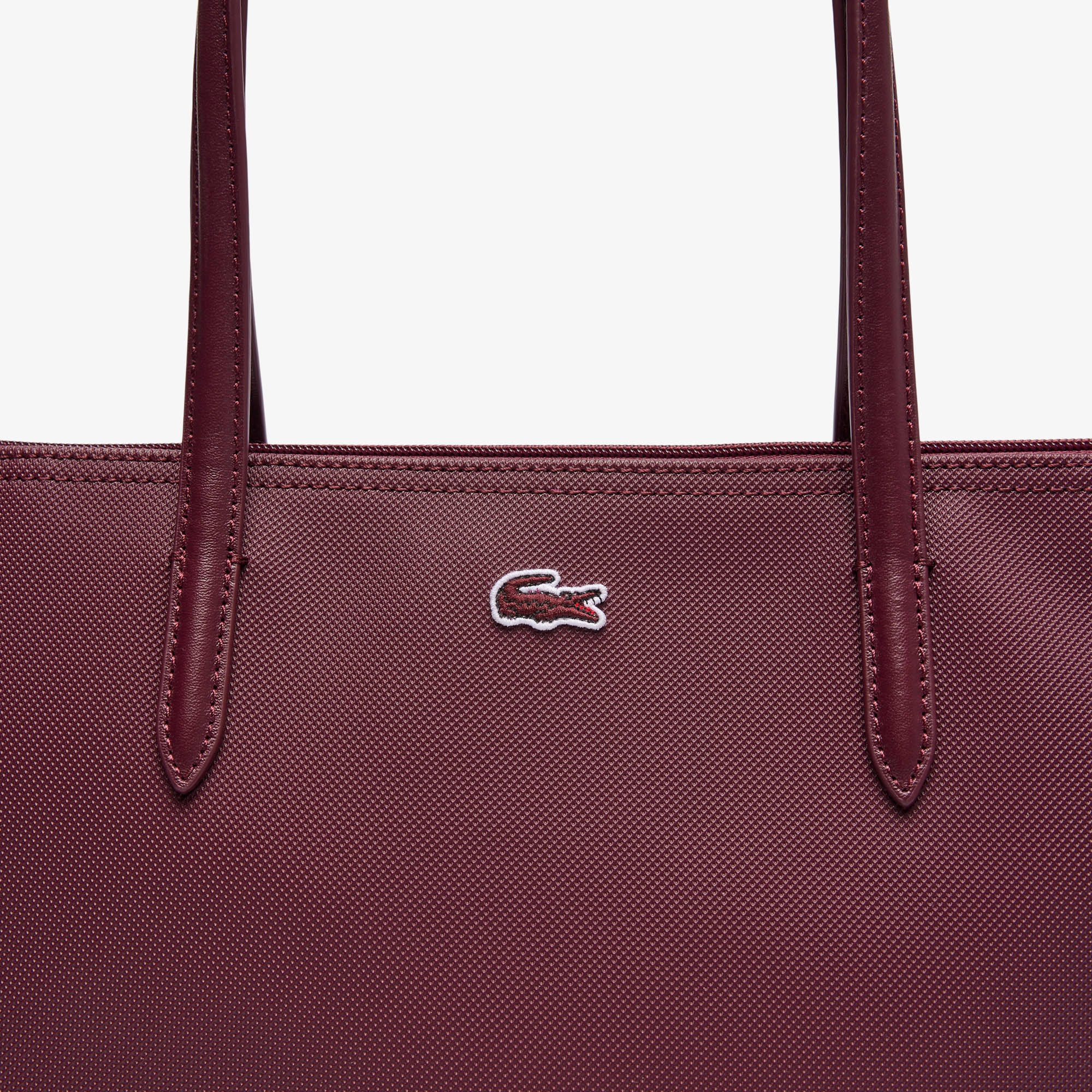 Lacoste Small L.12.12 Kadın Bordo Omuz Çantası