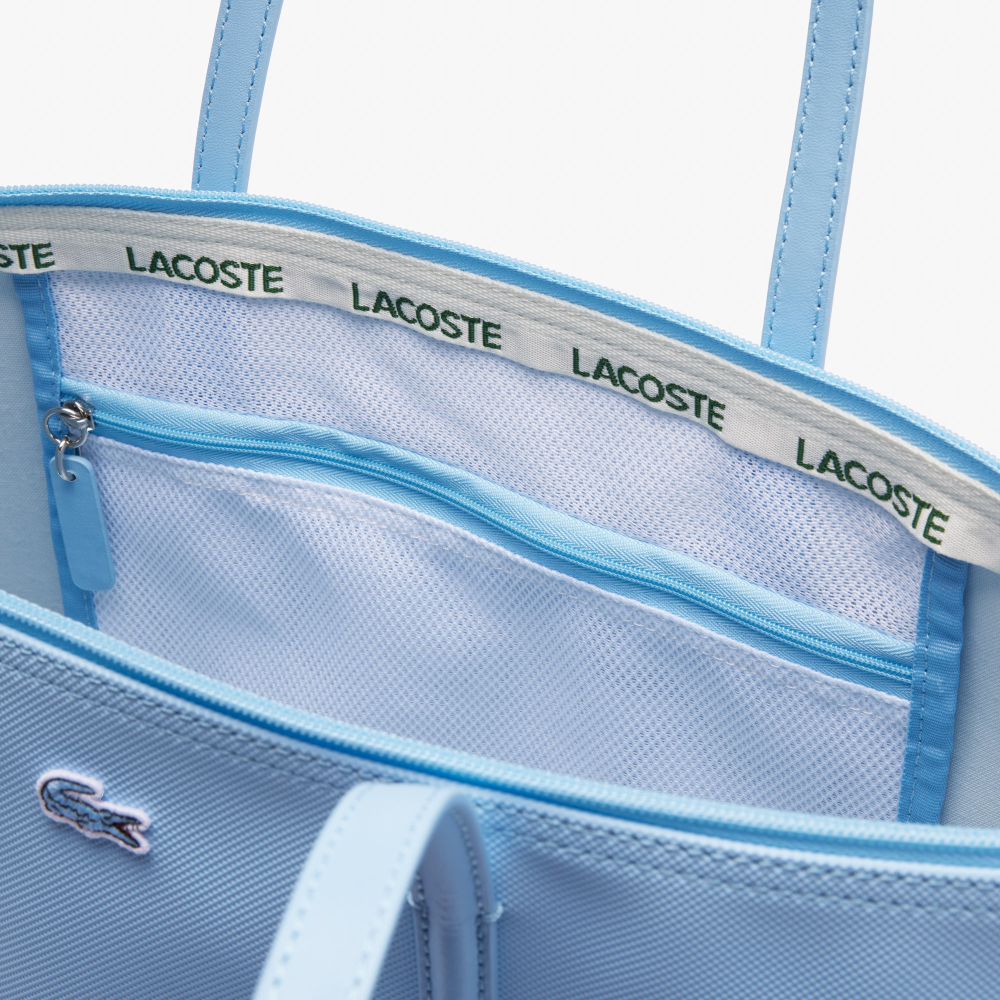 Lacoste L.12.12 Kadın Mavi Omuz Çantası