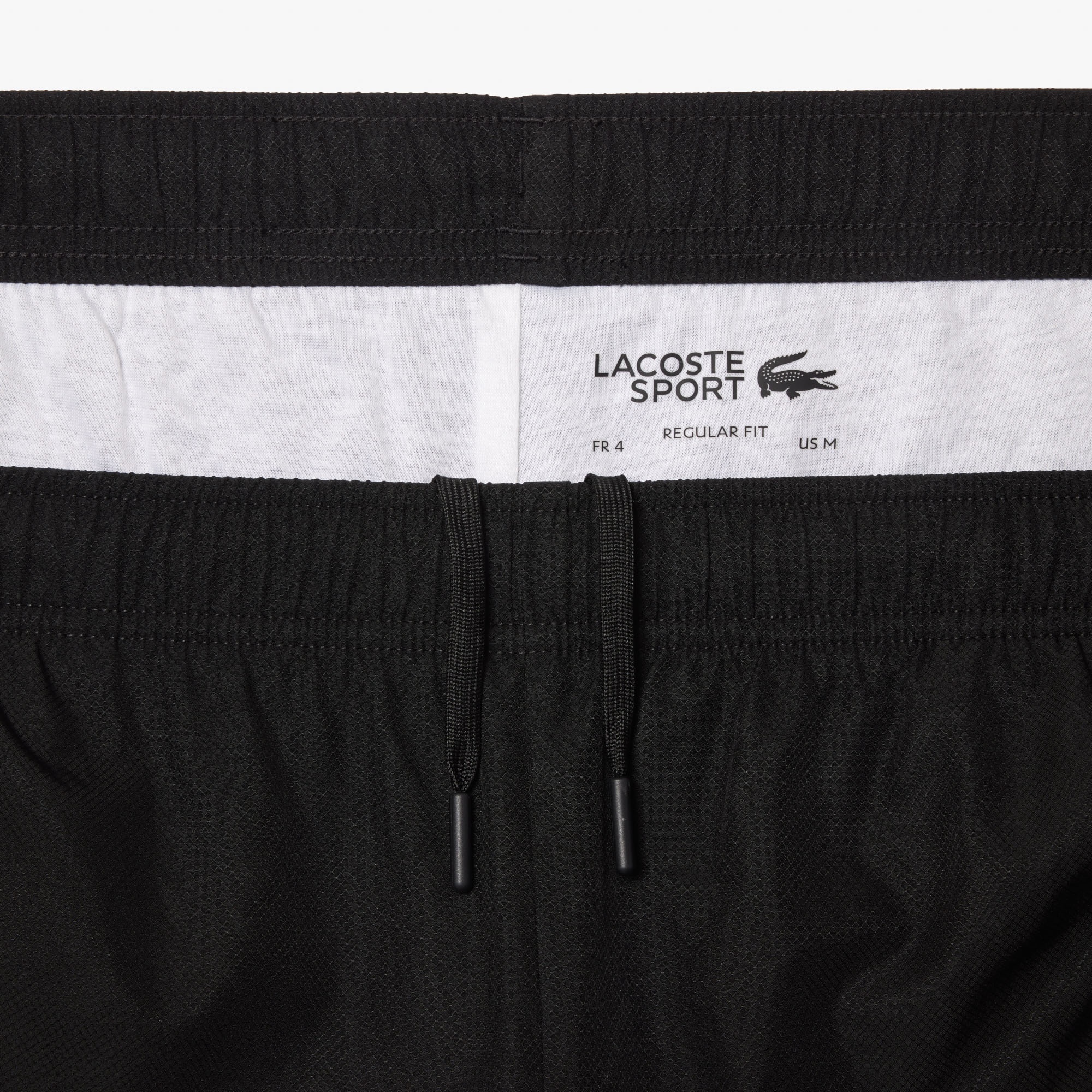 Lacoste Erkek Regular Fit Baskılı Siyah Şort