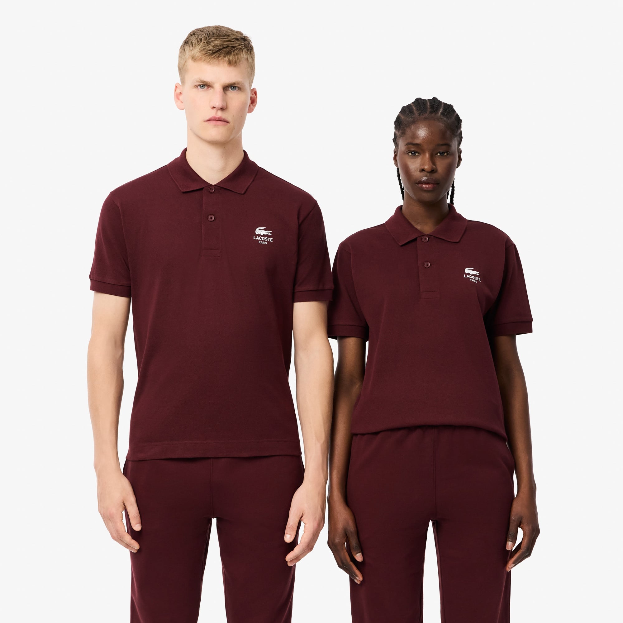 Lacoste L.12.12 Unisex Classic Fit Bordo Polo