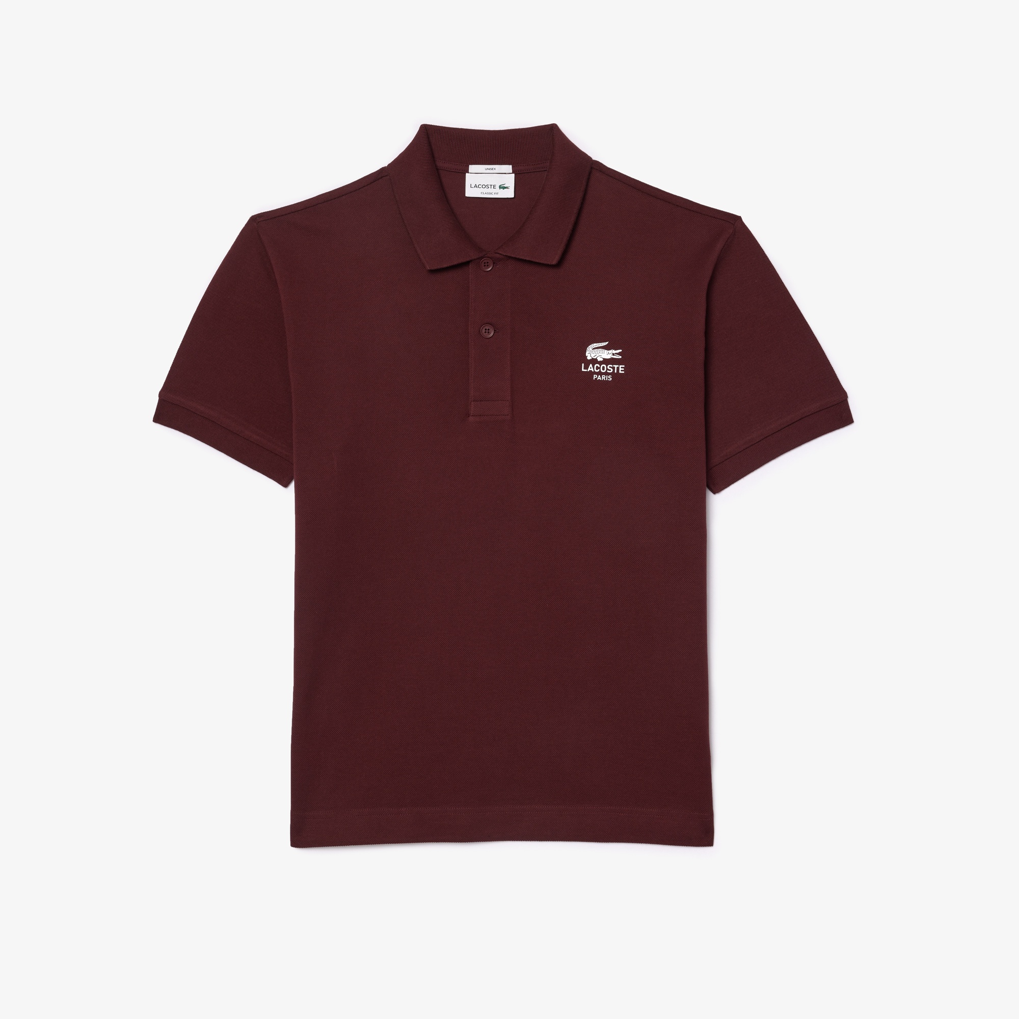 Lacoste L.12.12 Unisex Classic Fit Bordo Polo
