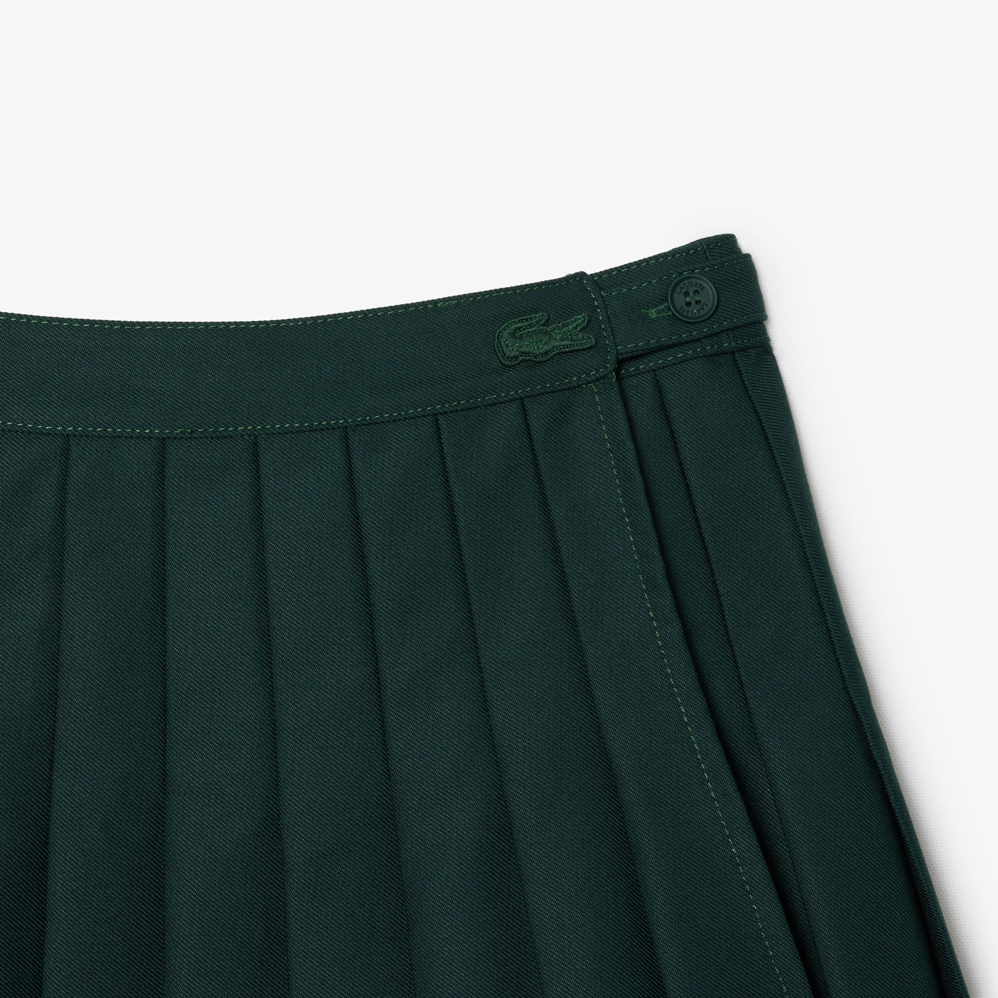 Lacoste Kadın Koyu Yeşil Etek