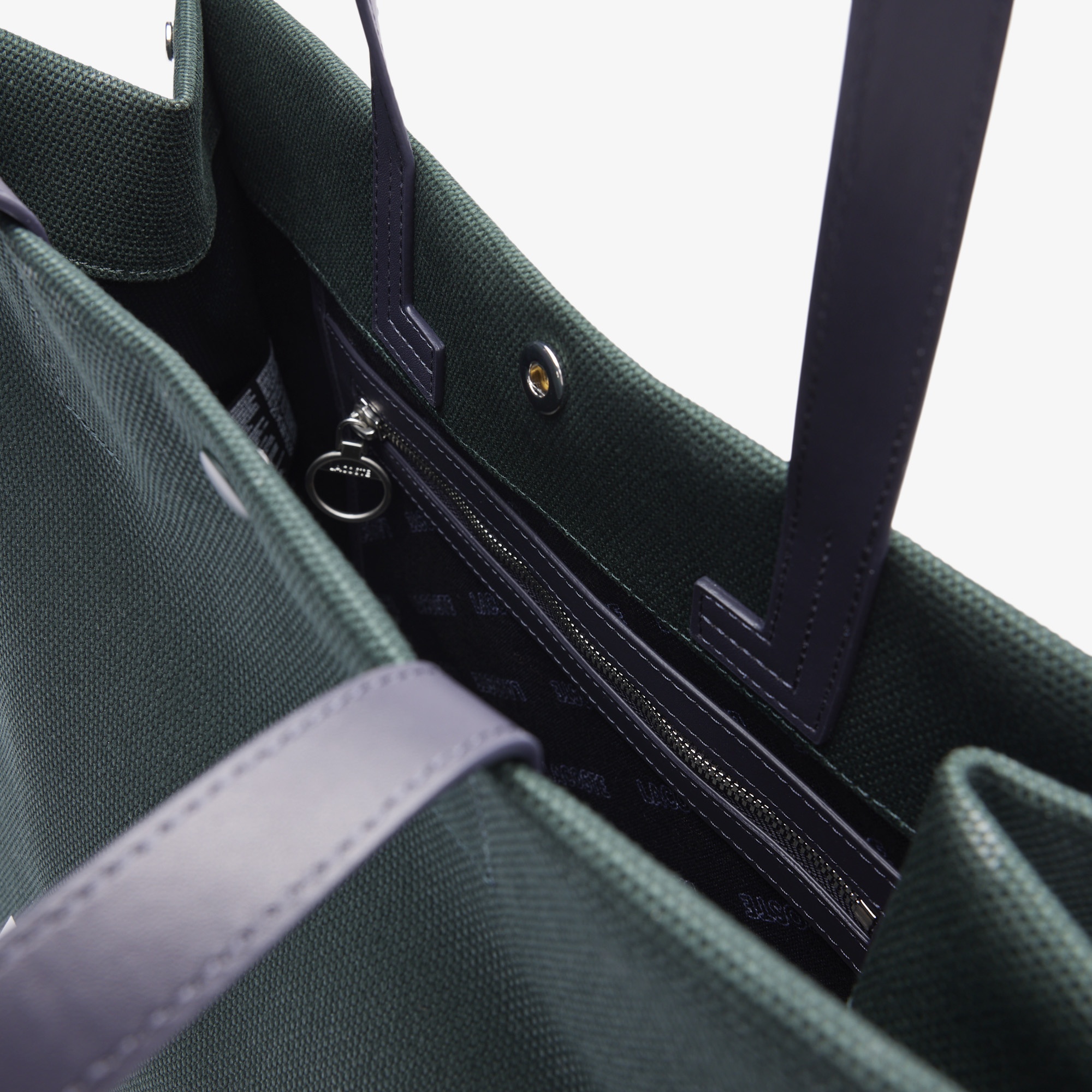 Lacoste Heritage Canvas Unisex Koyu Yeşil Omuz Çantası