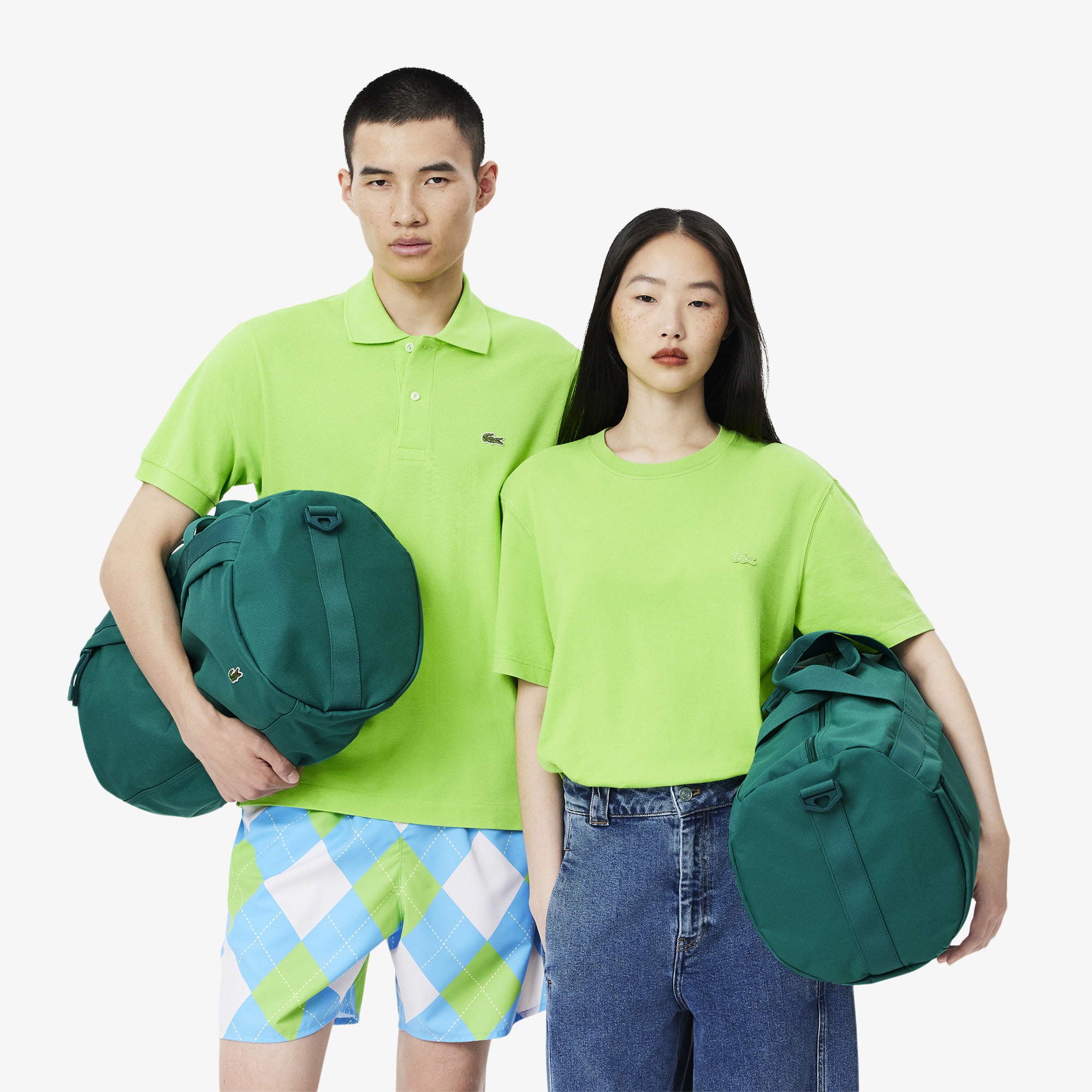 Lacoste Neocroc Unisex Yeşil Spor Çantası