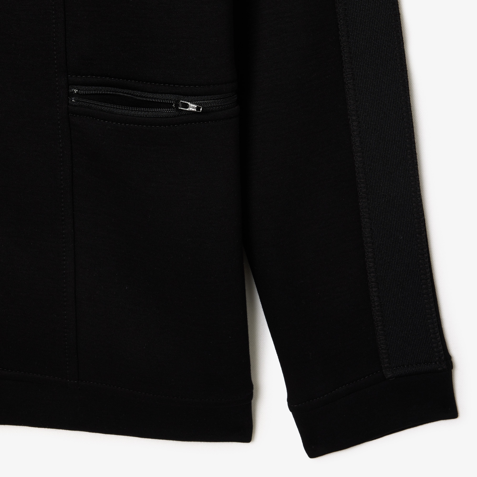 Lacoste Erkek Regular Fit Fermuarlı Siyah Sweatshirt