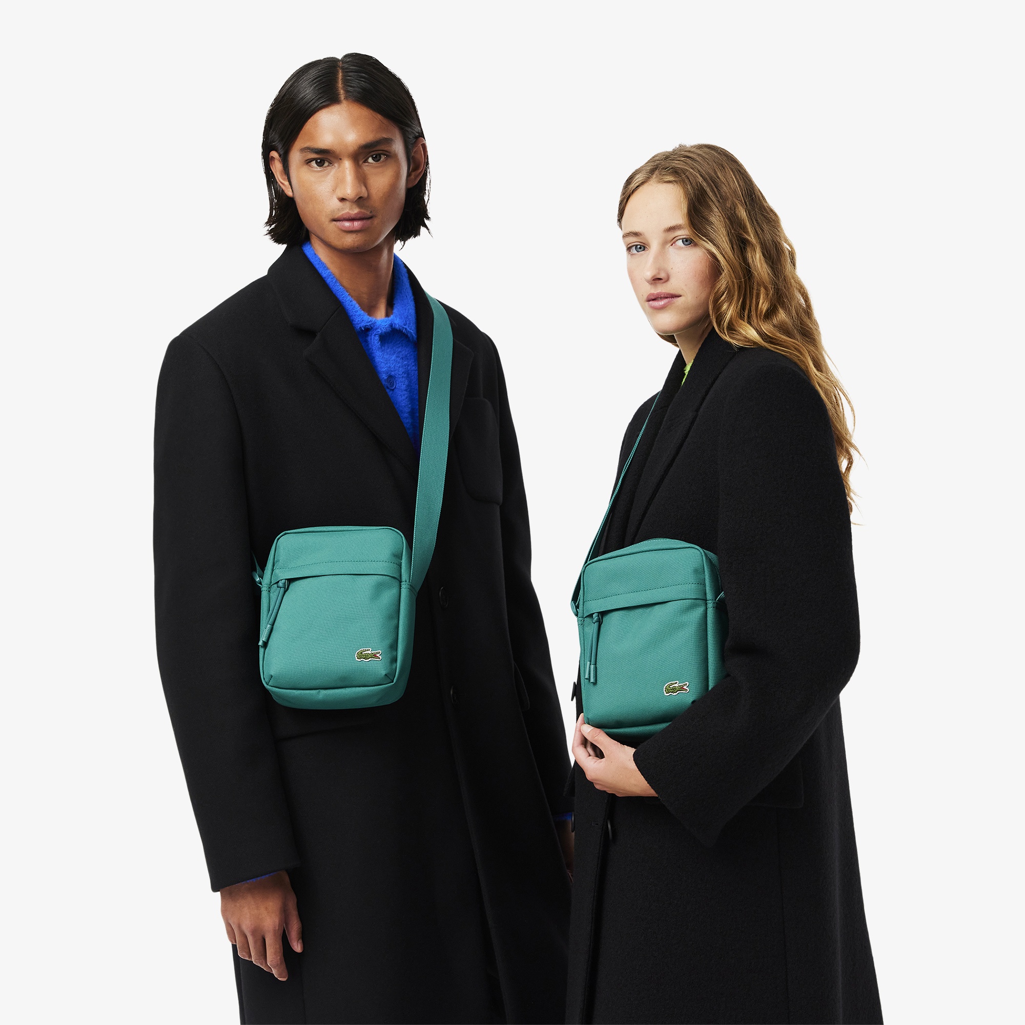 Lacoste Neocroc Unisex Yeşil Omuz Çantası