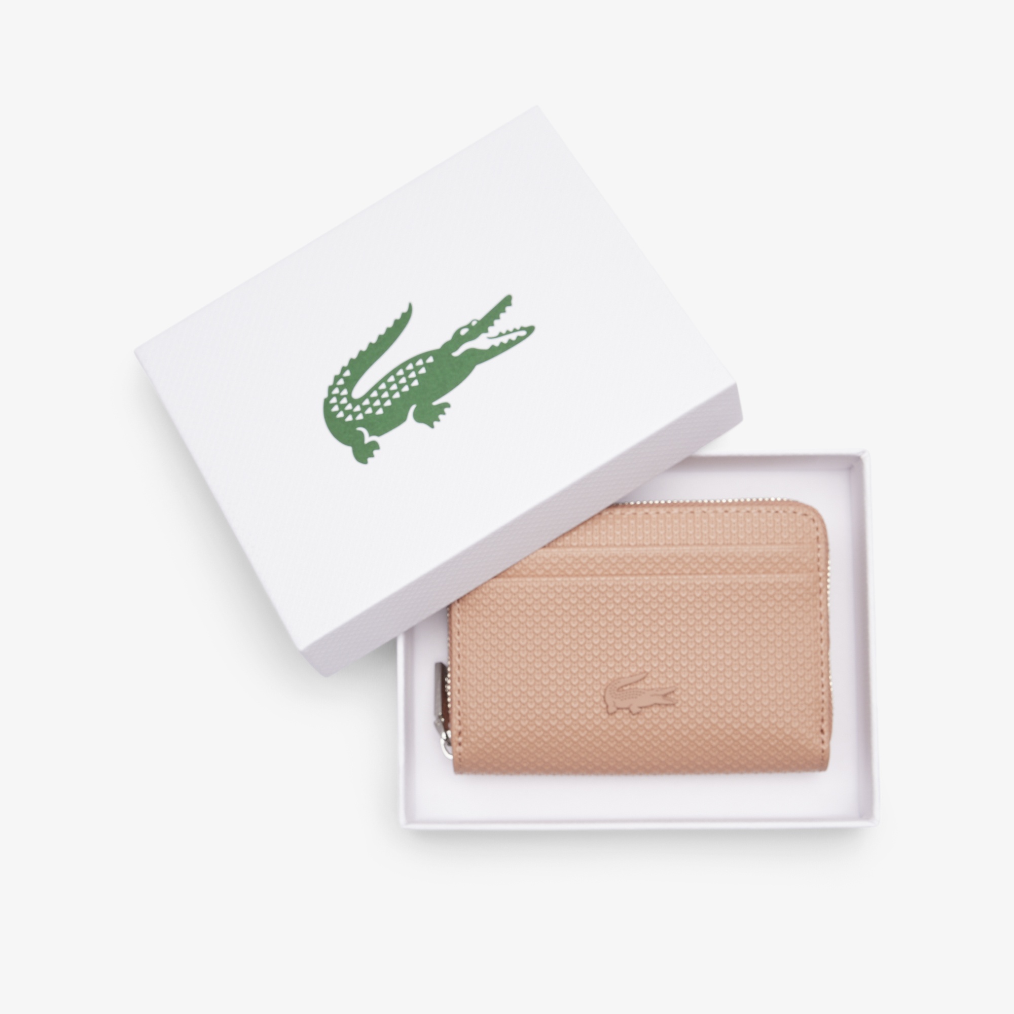 Lacoste Kadın Deri Bej Cüzdan