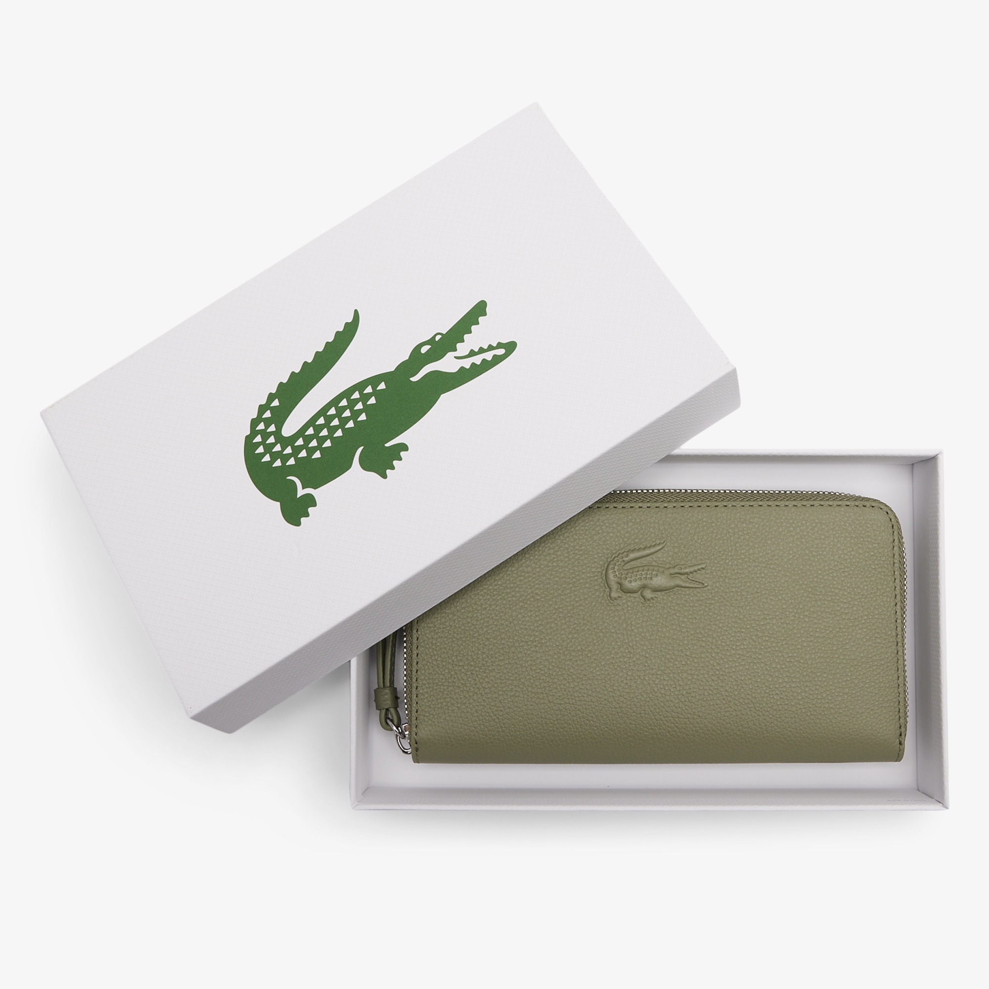 Lacoste Kadın Deri Haki Cüzdan