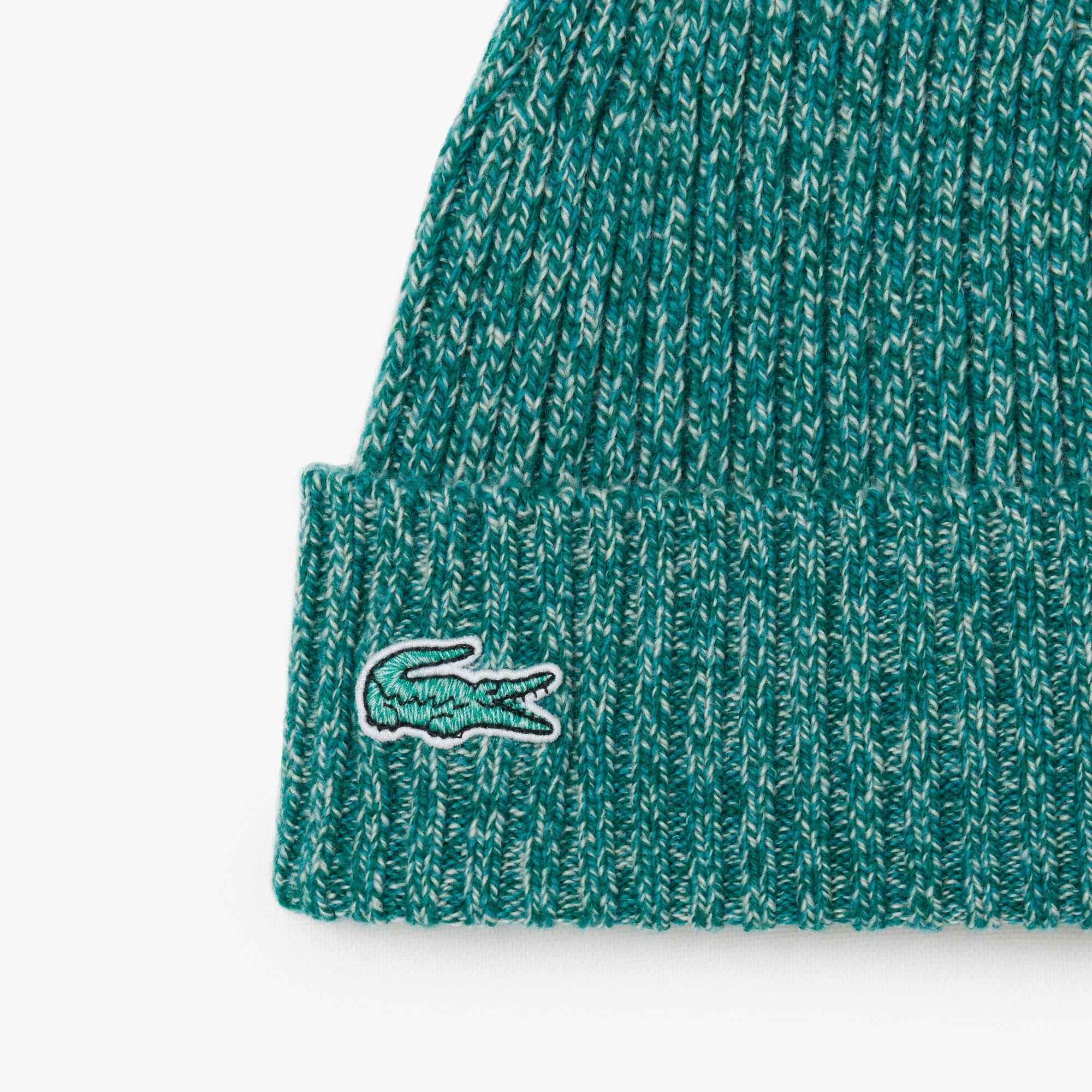 Lacoste Unisex Yün Yeşil Bere