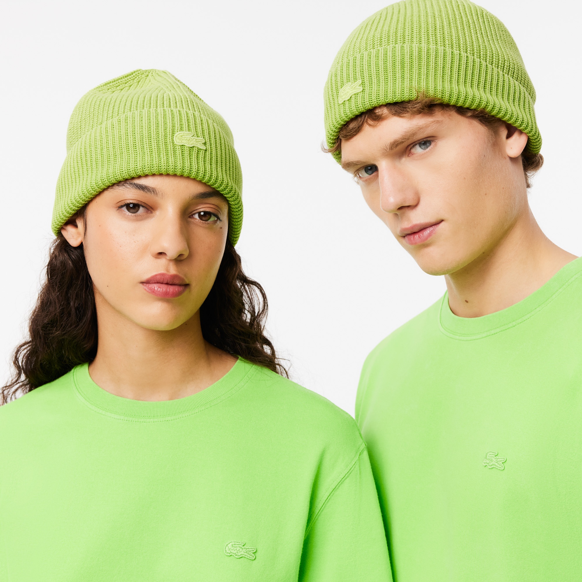 Lacoste Unisex Yeşil Bere