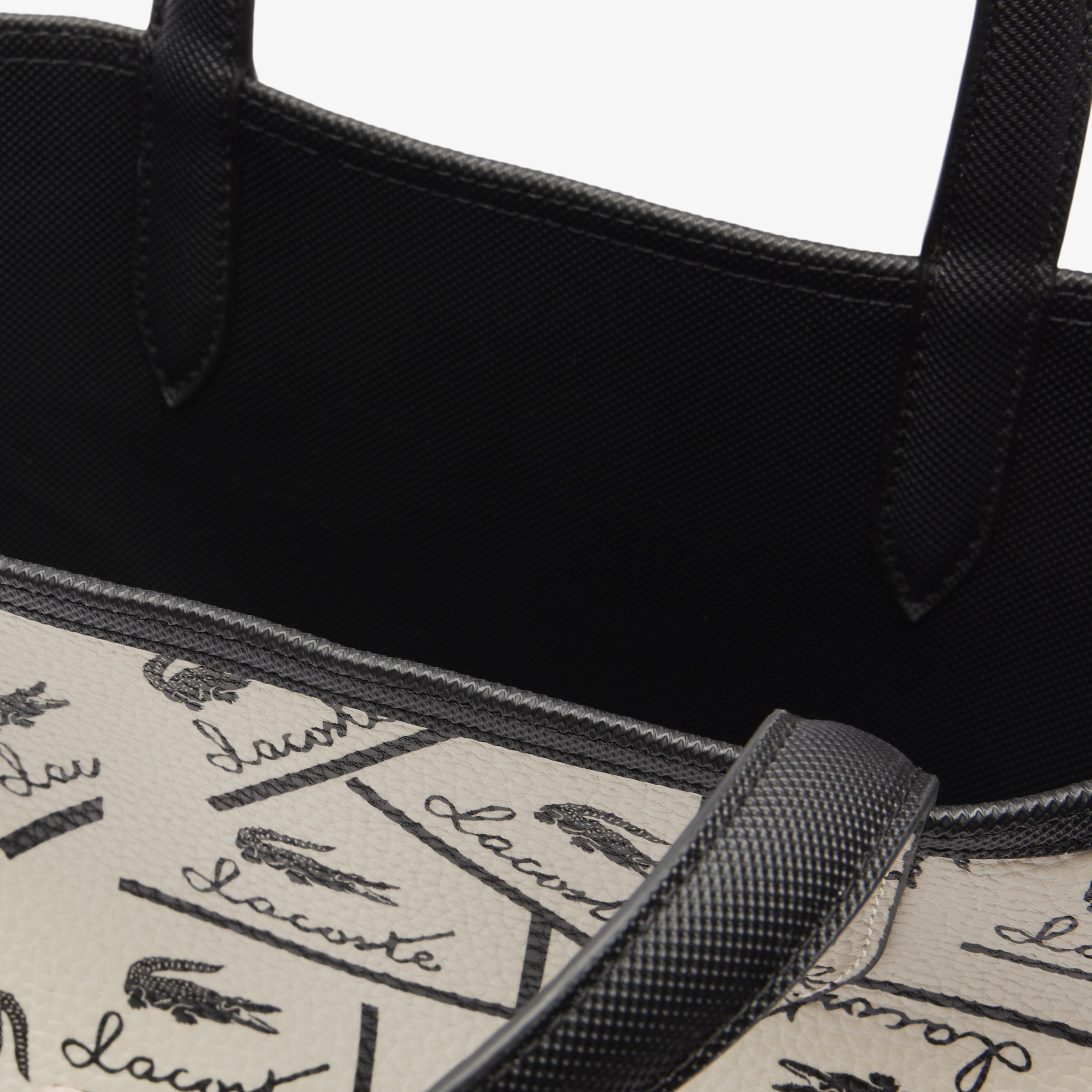 Lacoste Anna Kadın Çift Taraflı Siyah Omuz Çantası