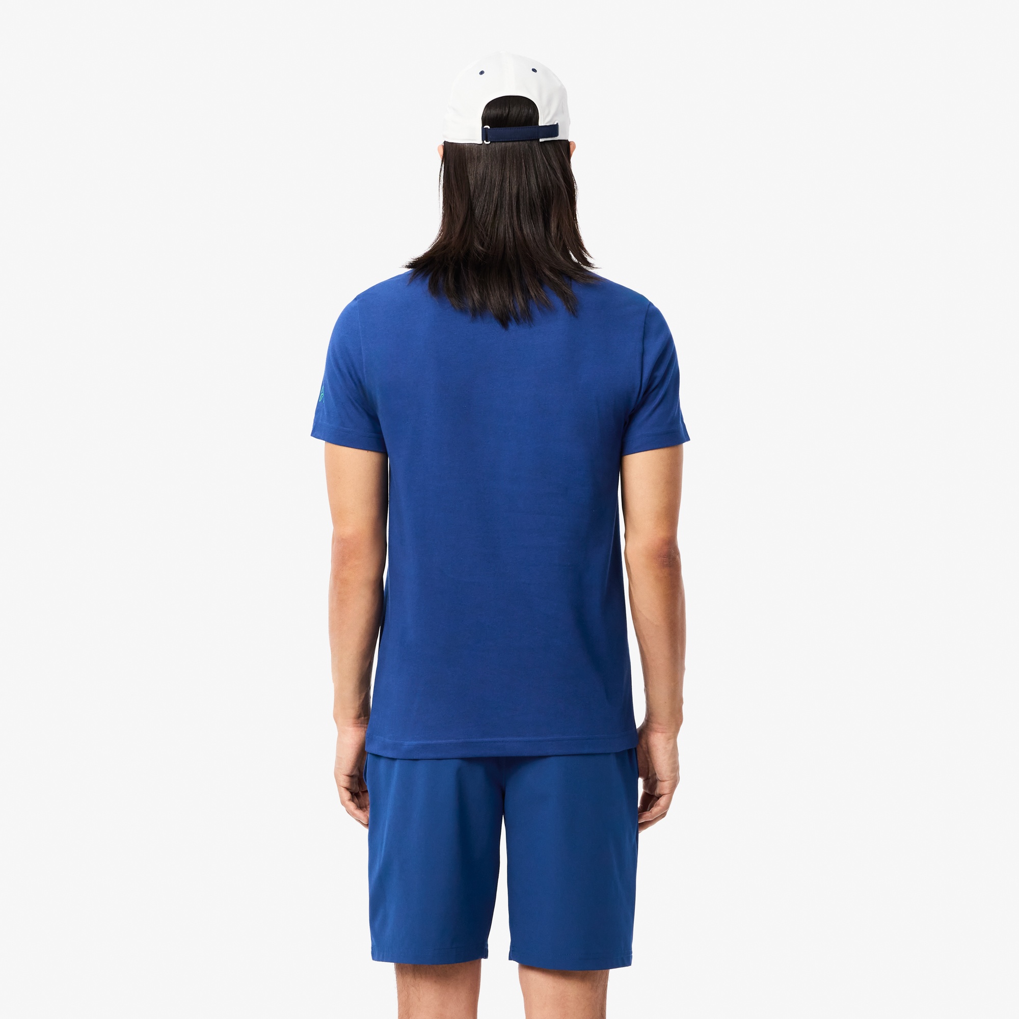 Lacoste x Novak Djokovic Erkek Mavi Şort