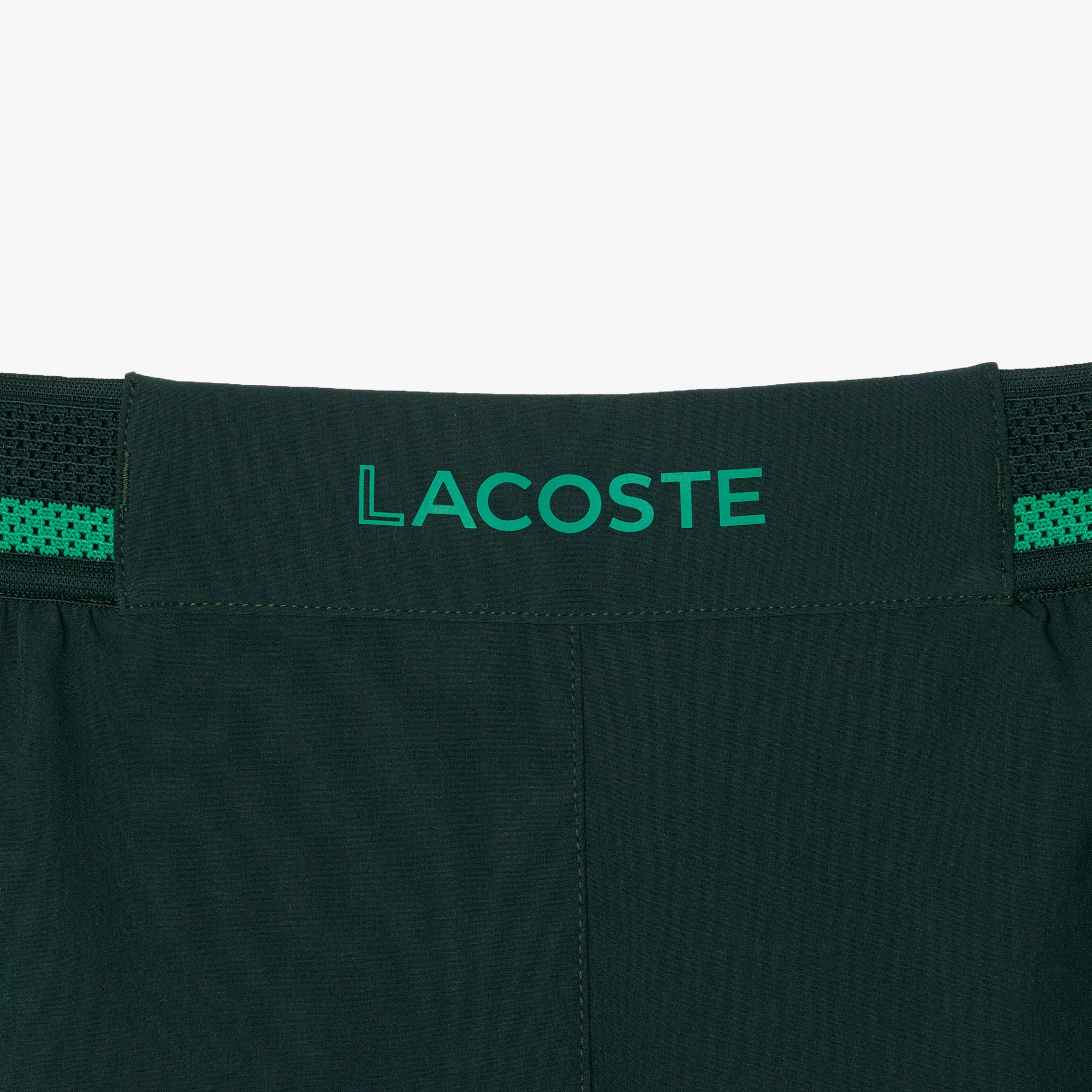 Lacoste x Novak Djokovic Erkek Koyu Yeşil Şort