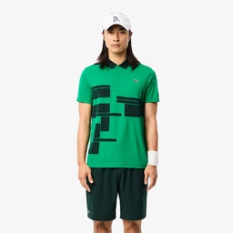 Lacoste x Novak Djokovic Erkek Koyu Yeşil Şort Yeşil