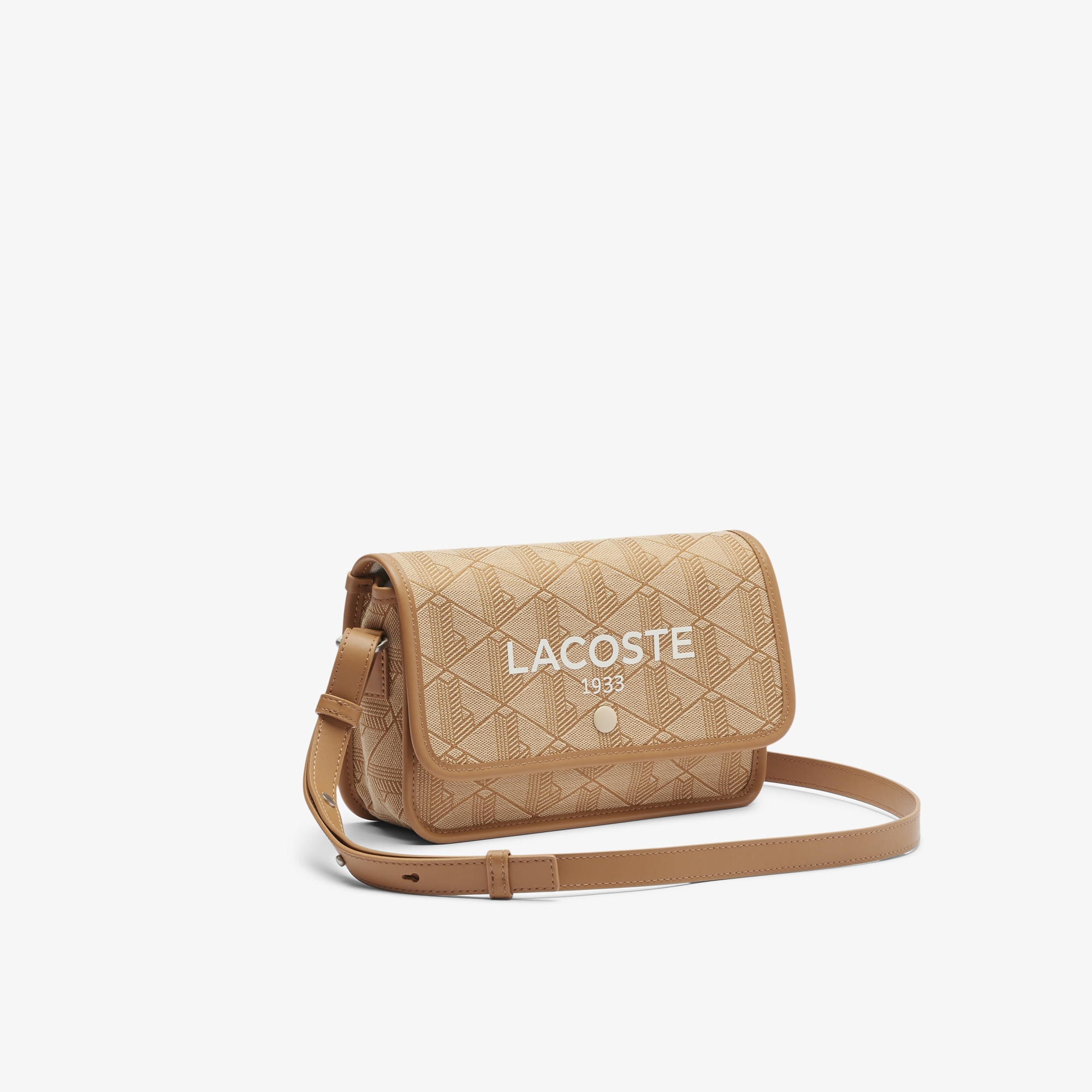 Lacoste Heritage Kadın Monogram Kahverengi Postacı Çantası