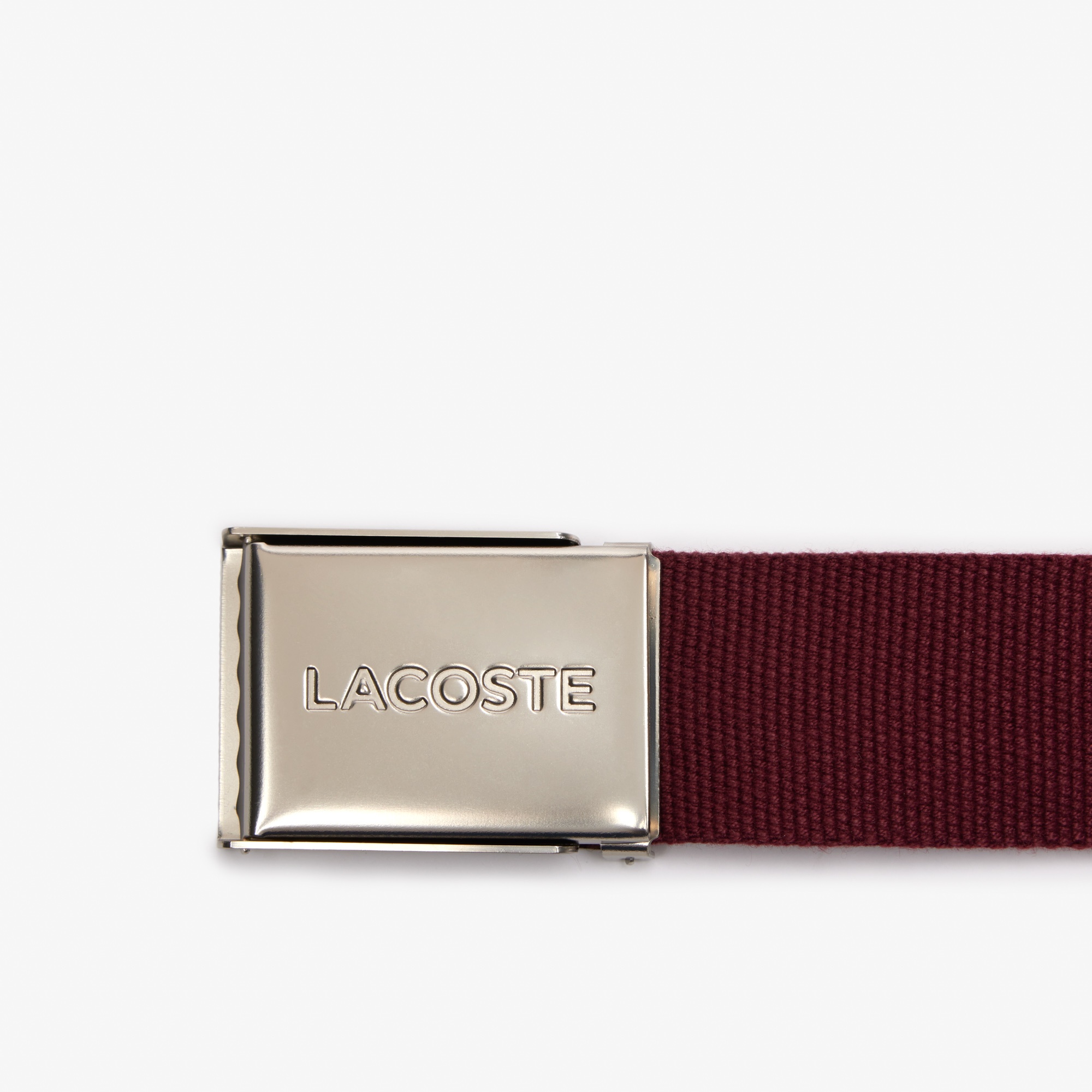 Lacoste L.12.12 Erkek Bordo Kemer