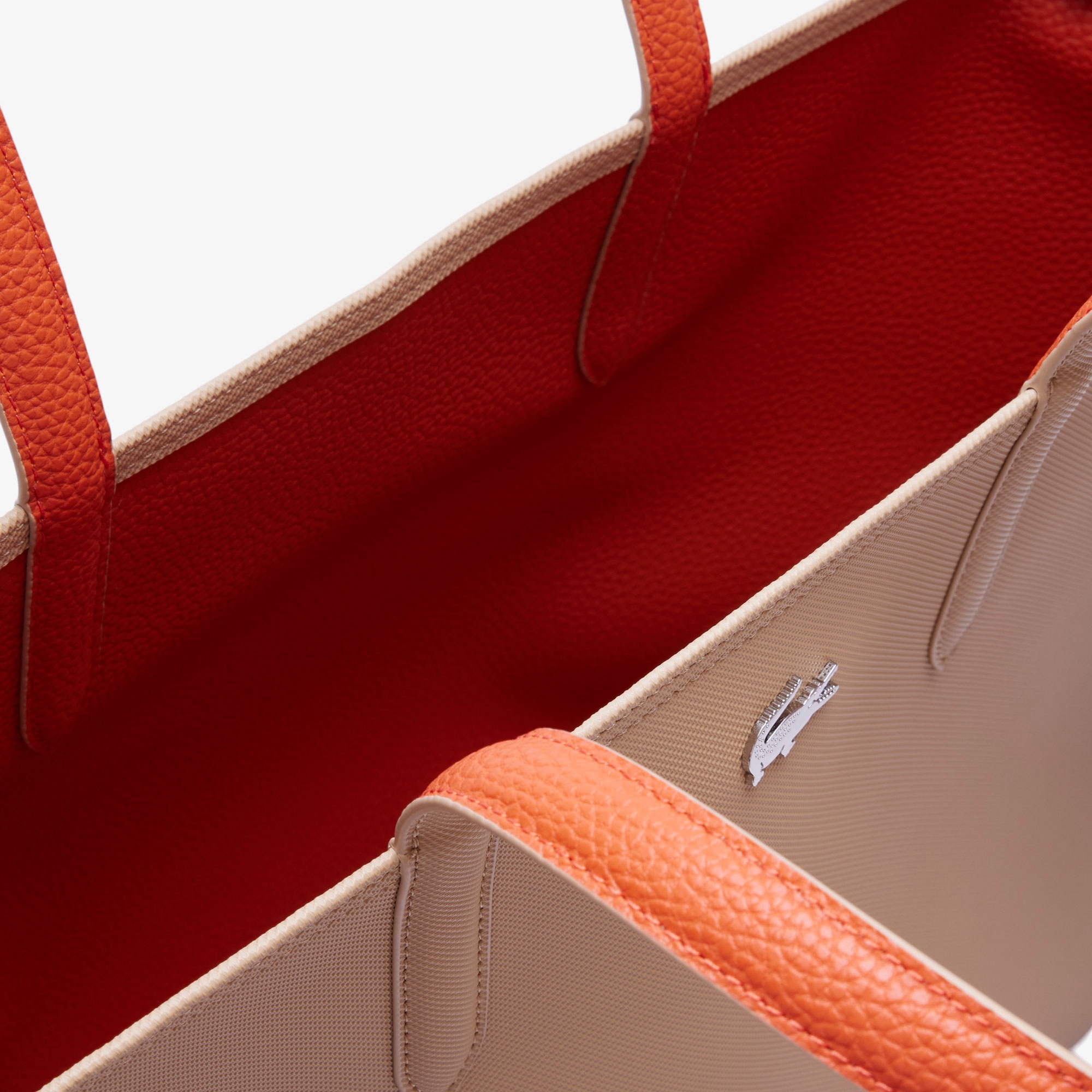 Lacoste Anna Kadın Çift Taraflı Bej Omuz Çantası