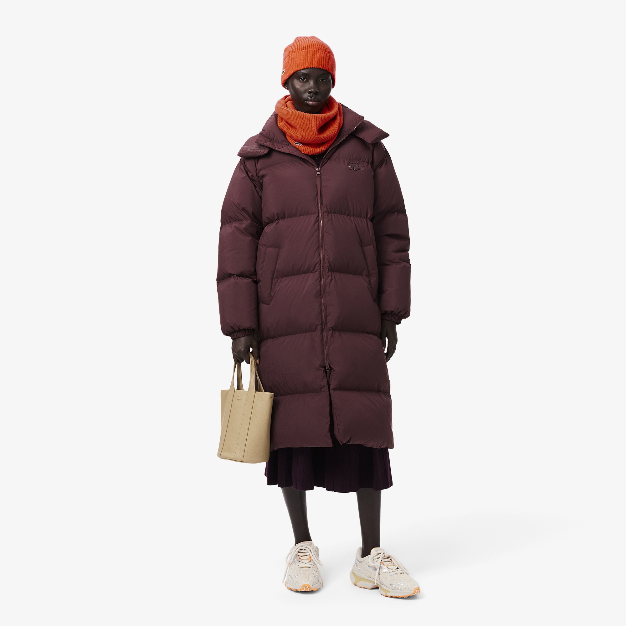 Lacoste Kadın Turuncu Bere