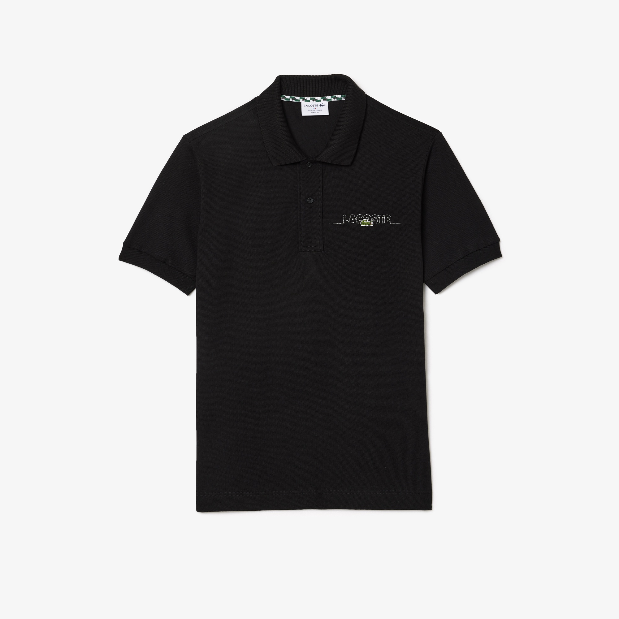 Lacoste Erkek Classic Fit Siyah Polo